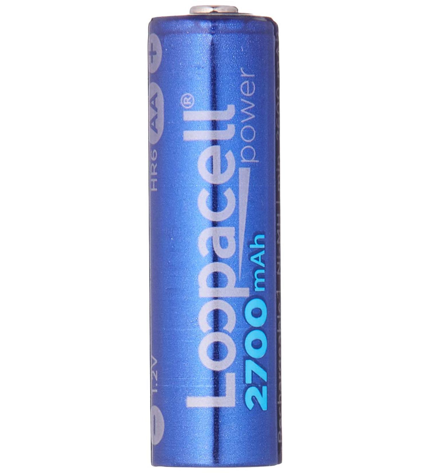 AA Ni-MH 2700mAh Rechargeable Batteries (Pack of 8)