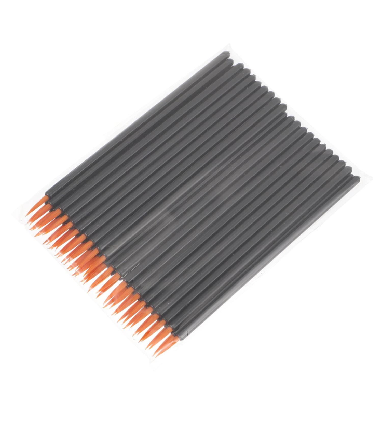 FOYTOKI 100pcs Disposable Eyeliner Brush Cosmetic Eye Precise Eyeliner Brush Mini Lipsticks Liquid Eyeliner 9x6.5cm As Shown - Buy Online on SooperMarket.com