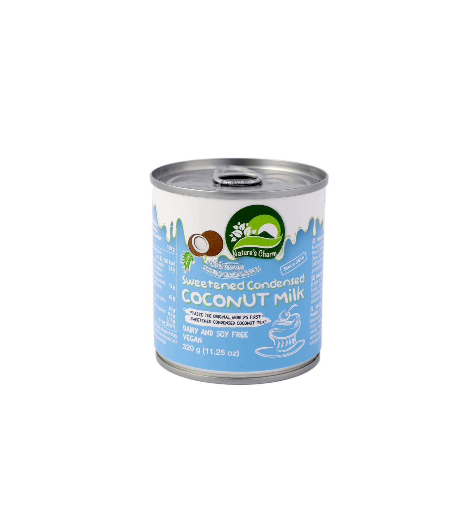 Vegan Coconut Milk Condensed Milk | Thickened Sugared Lactose-Free & Gluten-Free | 6x320g | Perfect Topping - Buy Online on SooperMarket.com