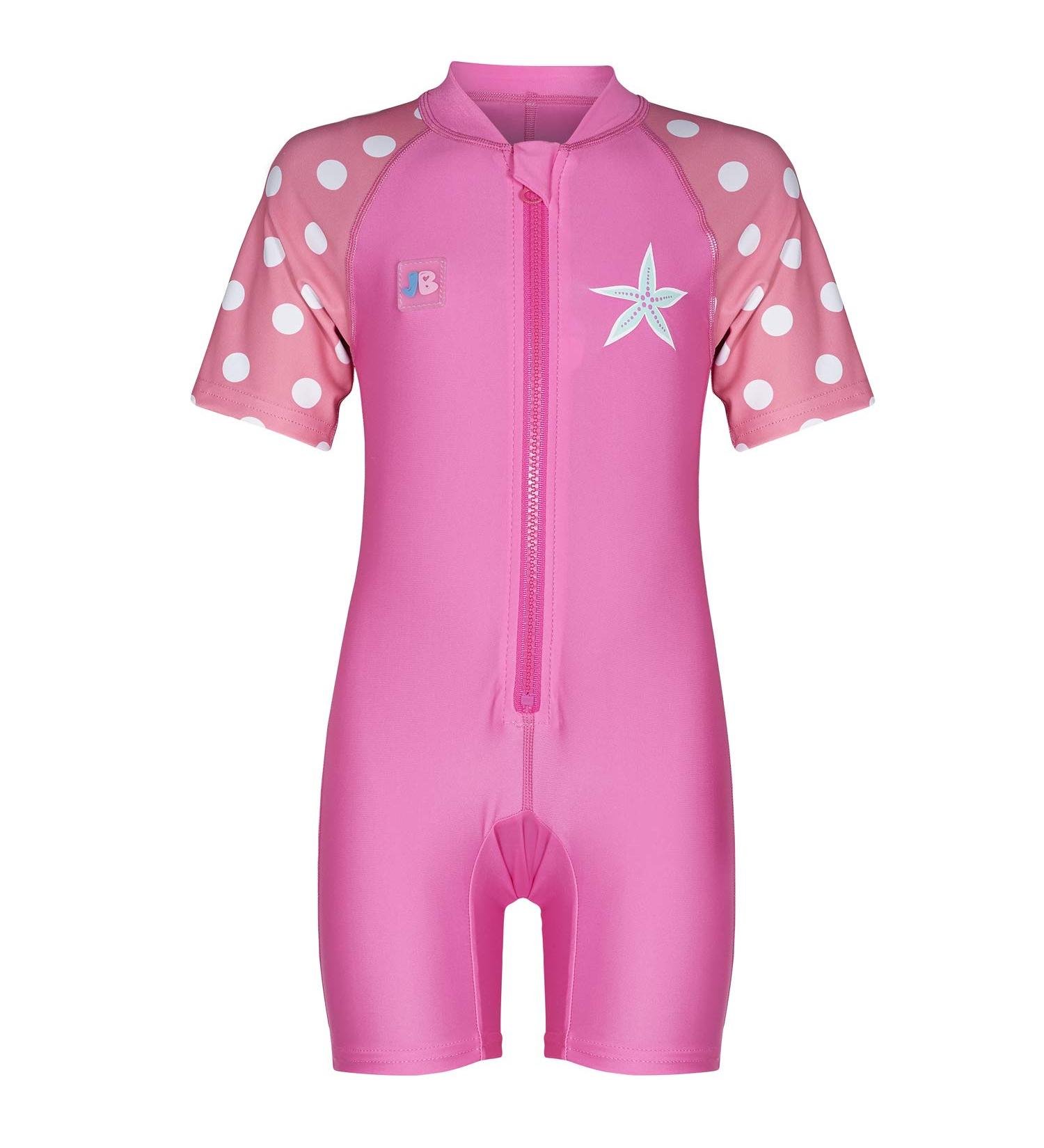 Juicy Bumbles Baby Swimsuit - One Piece Toddler Swimming Costume - Short Sleeve Boys and Girls Swimming Costume (1 Year, Starfish) - Buy Online on SooperMarket.com