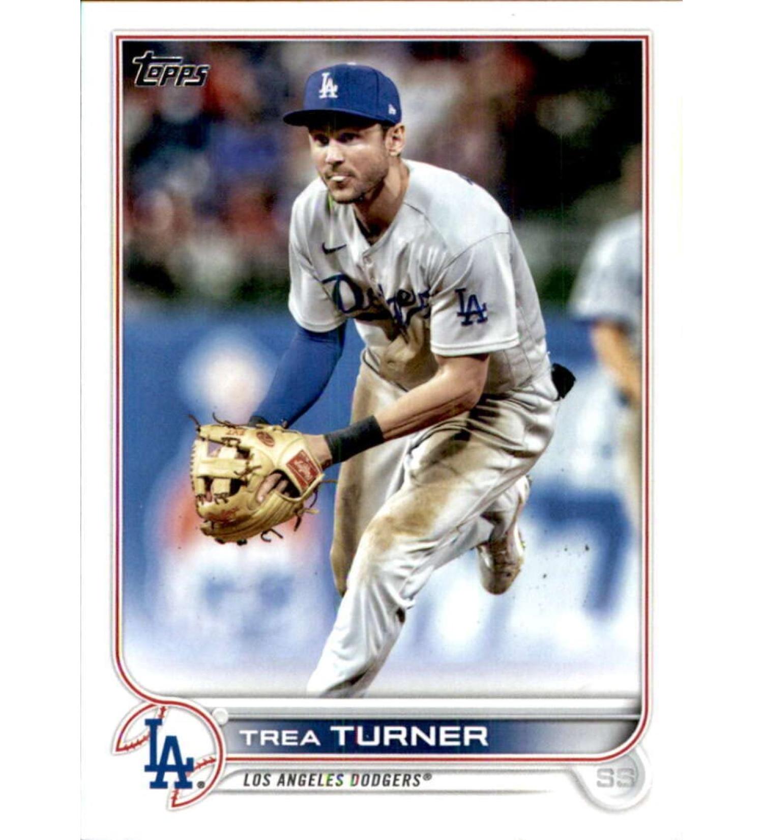 2022 Topps #550 Trea Turner NM-MT Dodgers