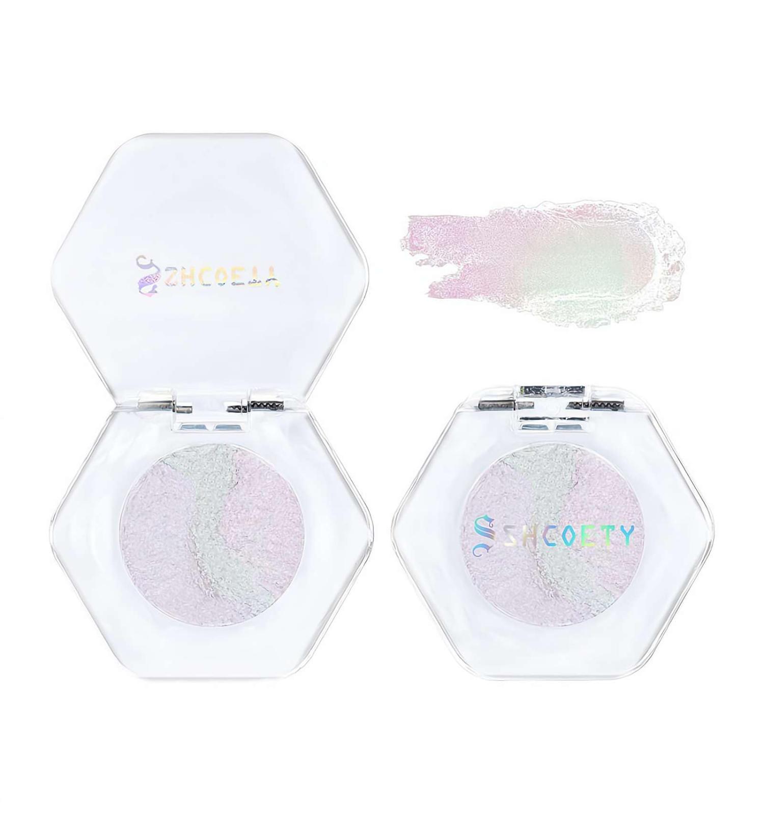 Holographic Glitter Eyeshadows Highly Colored Eye Shadow Multichrome Eyeshadows Makeup Cosmetics Eye Shadow Plate Multi-Dimensional Eye Makeup Eyeshadow for Women Girls 1pcs # 01 - Buy Online on SooperMarket.com