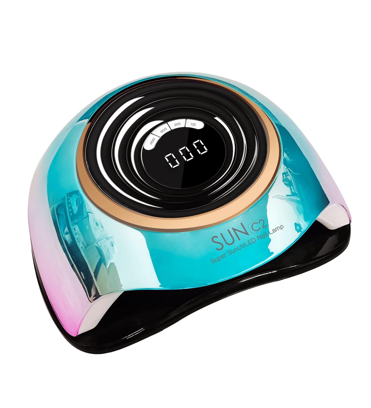 MIRAGE LAYON UV Light for Nails 288W - Professional LED Nail Dryer with Sensor, 4 Timer Settings for Gel Polish - Portable Nail Curing Lamp for Home & Salon - Buy Online on SooperMarket.com