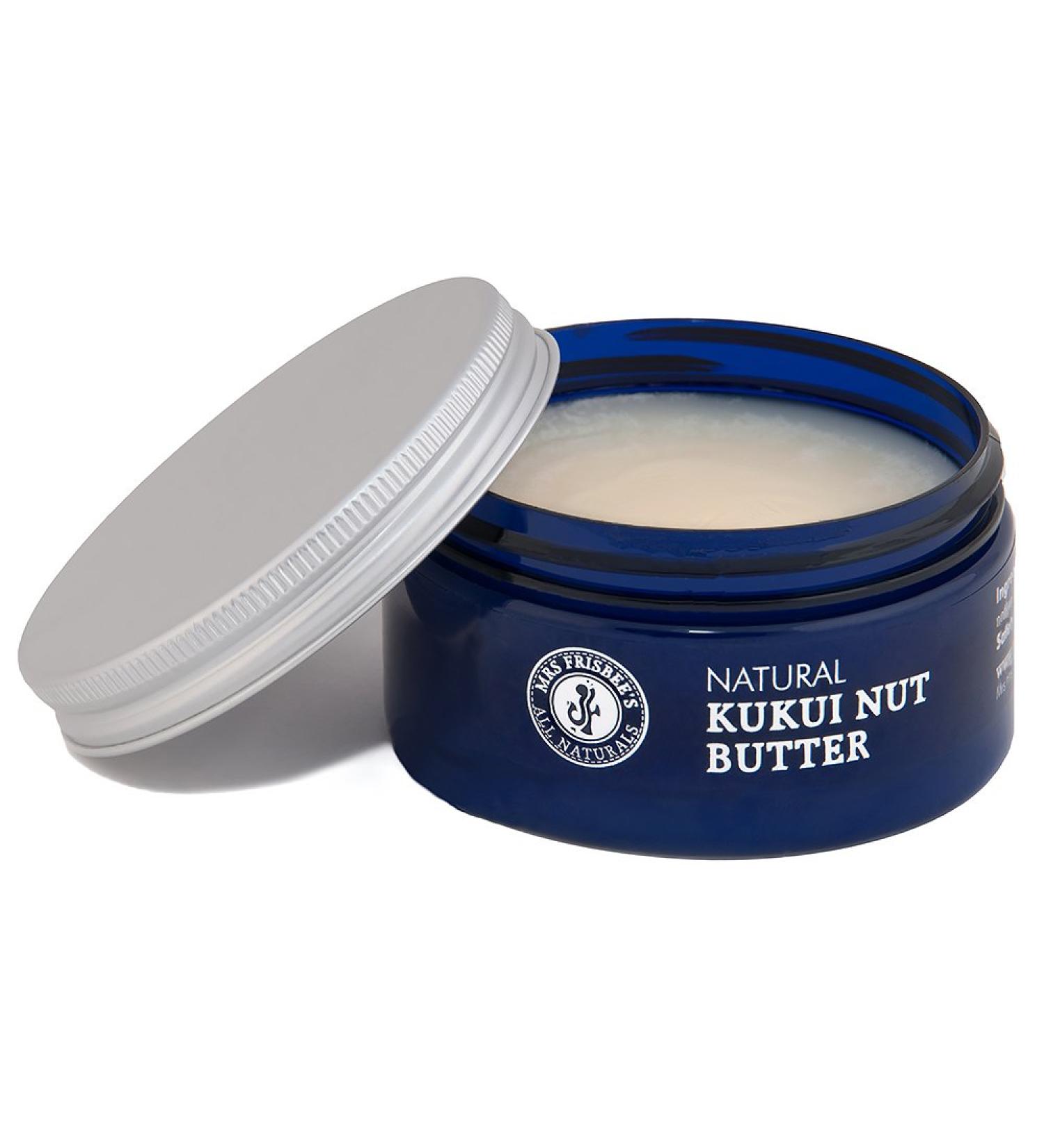 Kukui Nut Body Butter/Organic Body Butter made with Natural Botanical Ingredients/Vegan/Handmade/Cruelty Free
