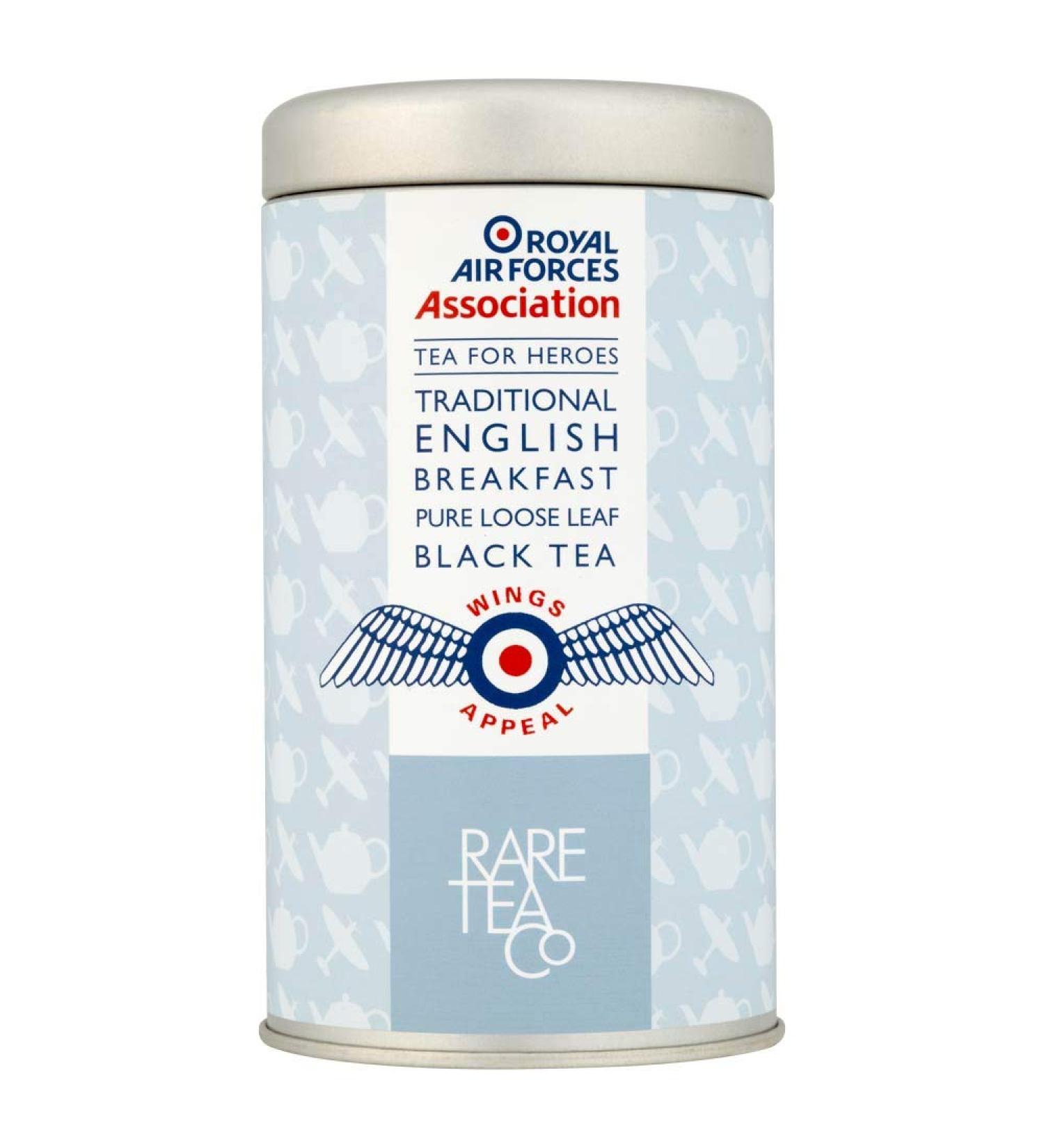 Rare Tea Company Royal Air Force Association English Breakfast Loose Leaf Black Tea 50 g - Buy Online on SooperMarket.com
