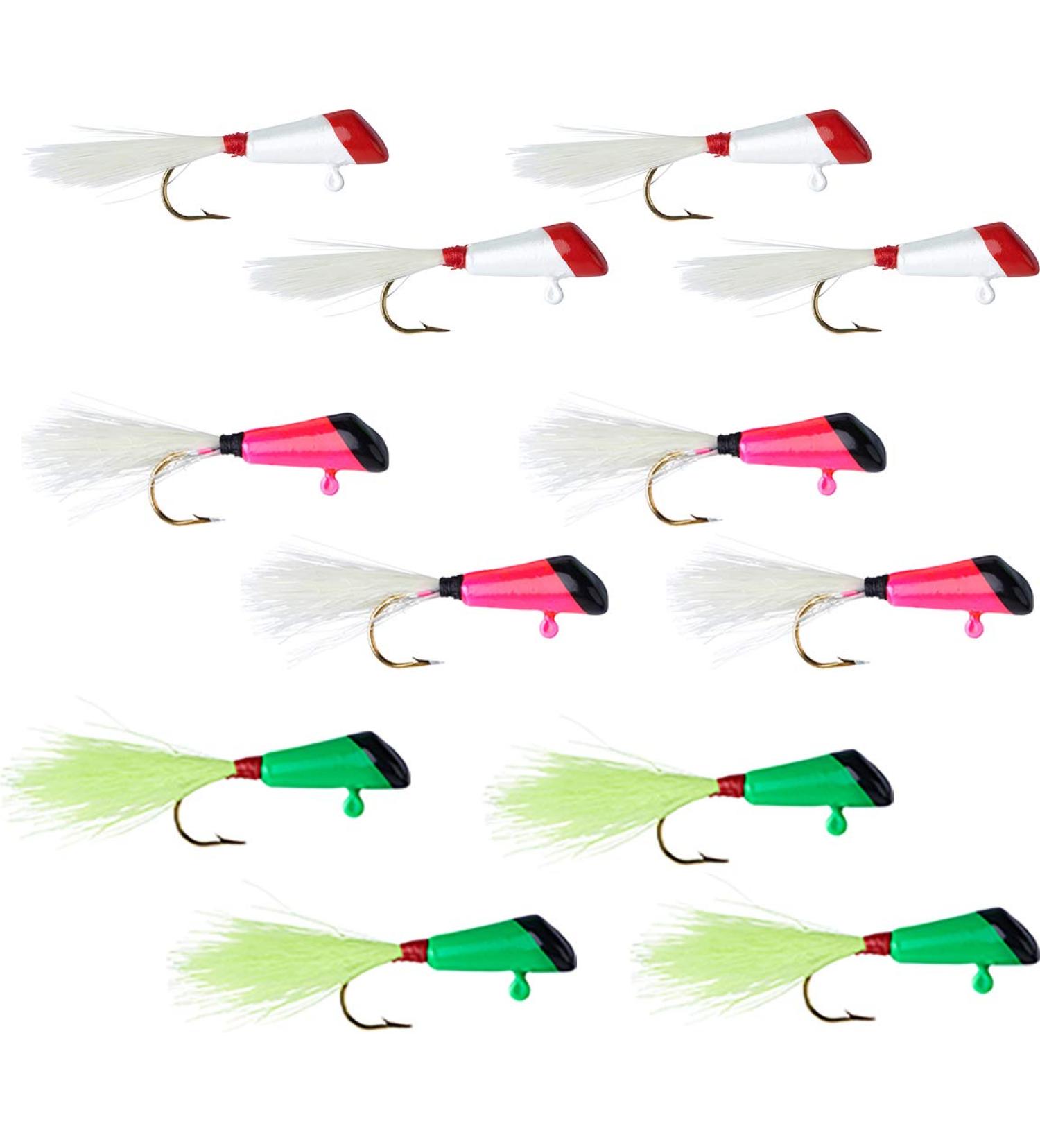 Shad Darts Assorted 12 Pack - Multiple Colors/Weights - 3, 6, or 12 Pack - Buy Online on SooperMarket.com