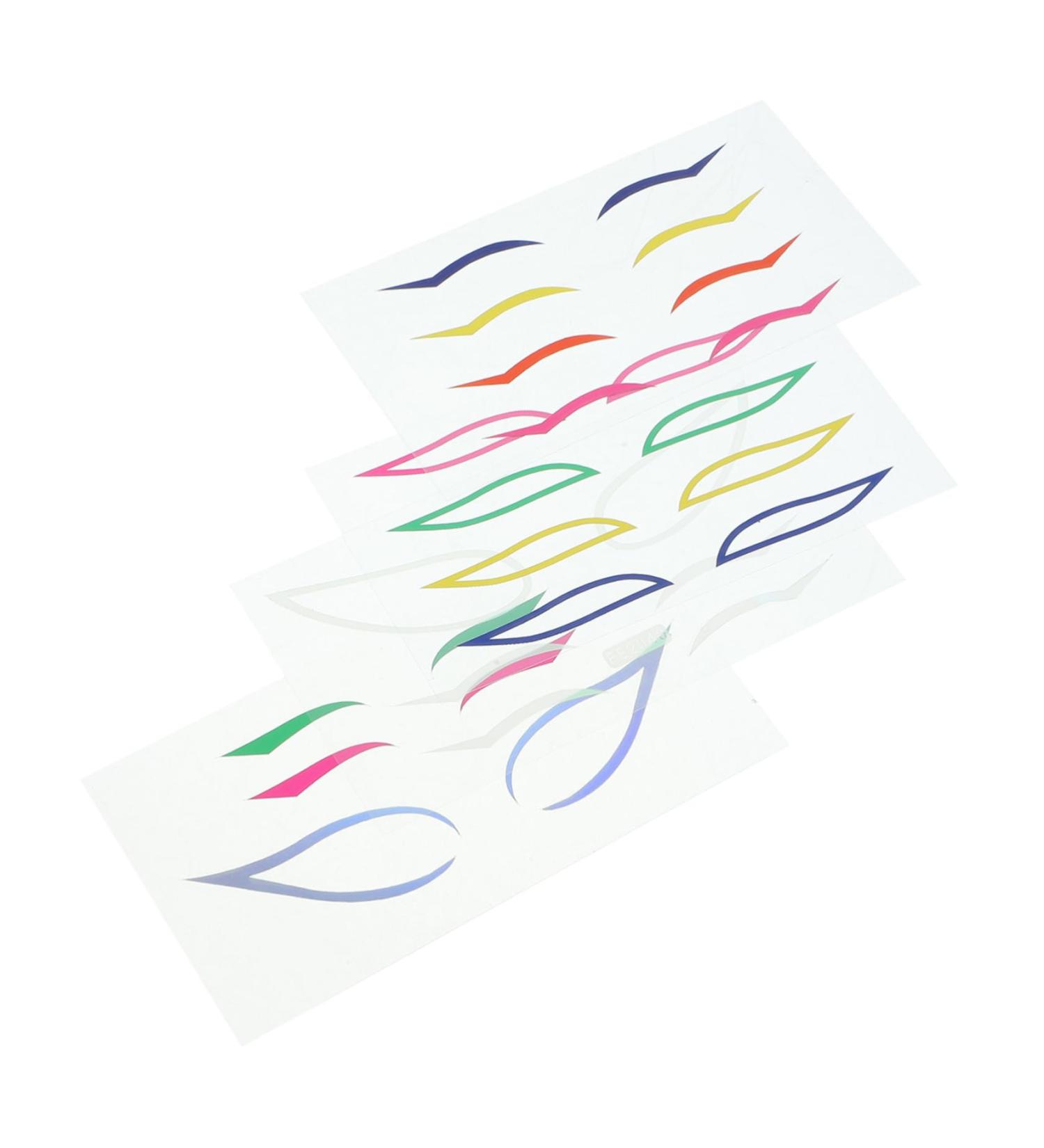 Healeved 28 Sets Paper Female Makeup Sticker Beauty Eyeliner Decal Beauty Supply - Buy Online on SooperMarket.com