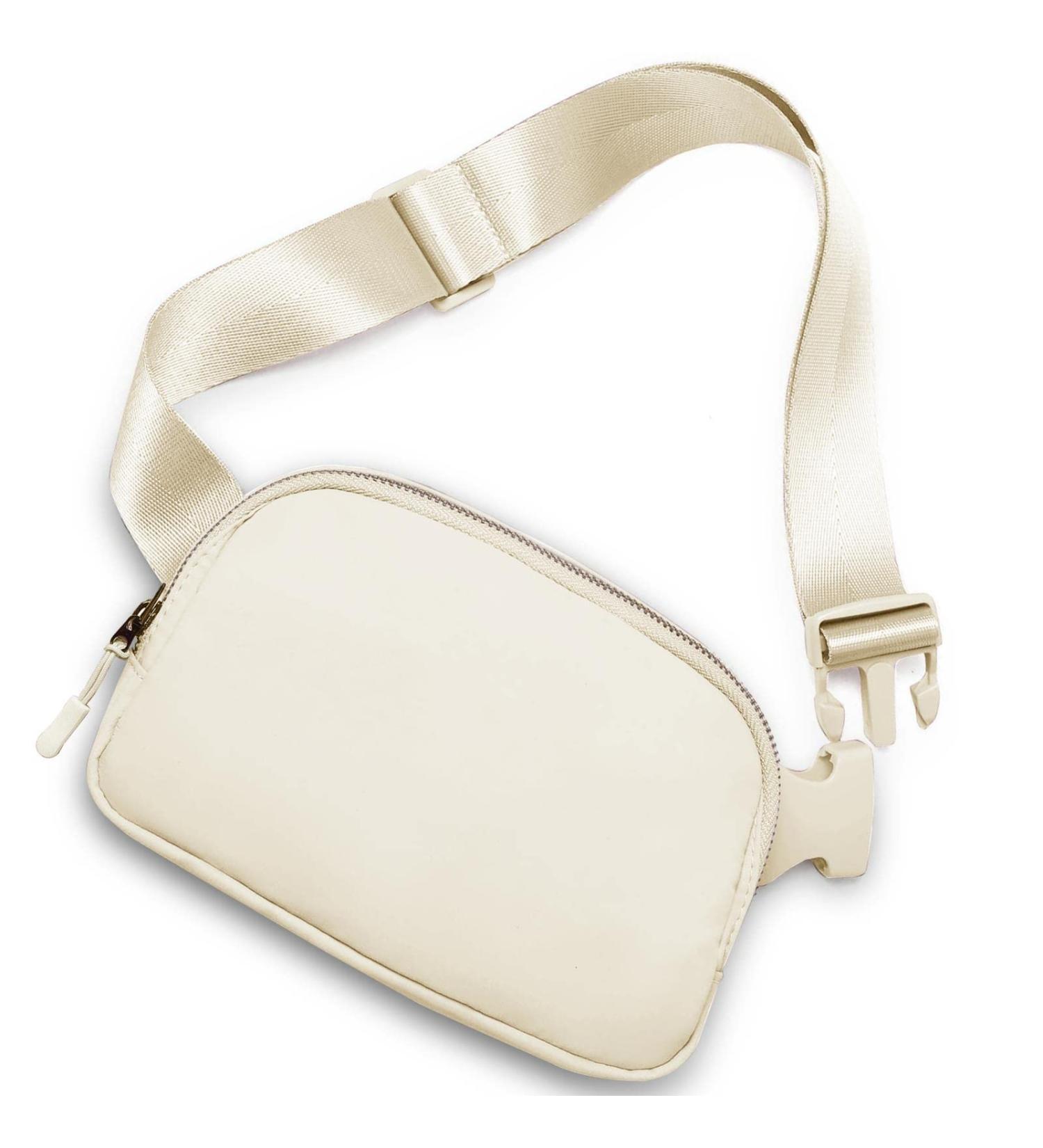 Joysoda 40 Inch Adjustable Fanny Pack Belt Bag - Unisex Beige Belt Bag for On-the-Go Style - Buy Online on SooperMarket.com