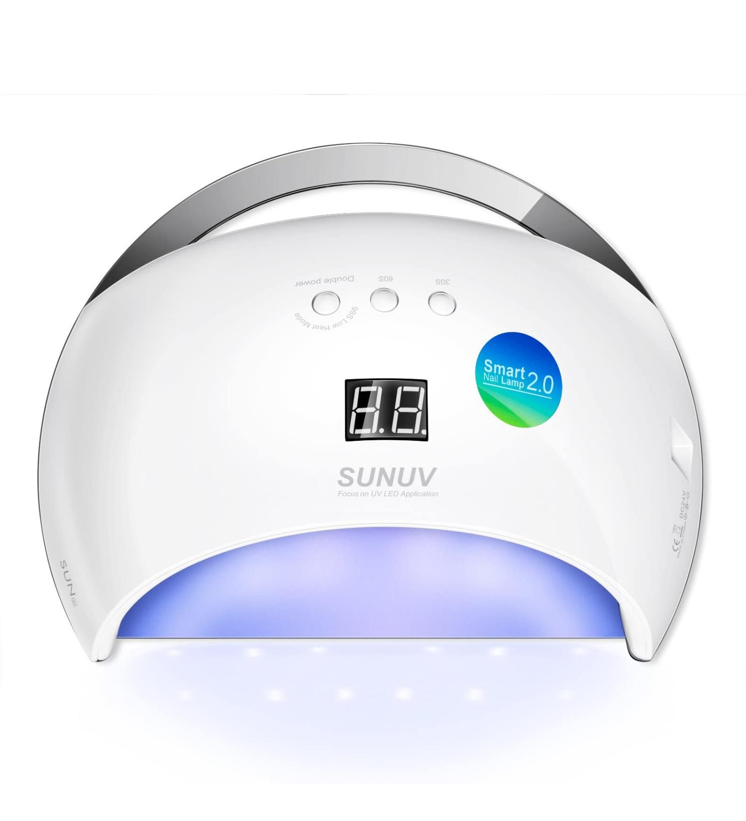 Buy SUNUV SUN6 UV LED Nail Lamp for Gel Polish - Automatic Sensor & Fast Drying - International Shipping Available - Buy Online on SooperMarket.com