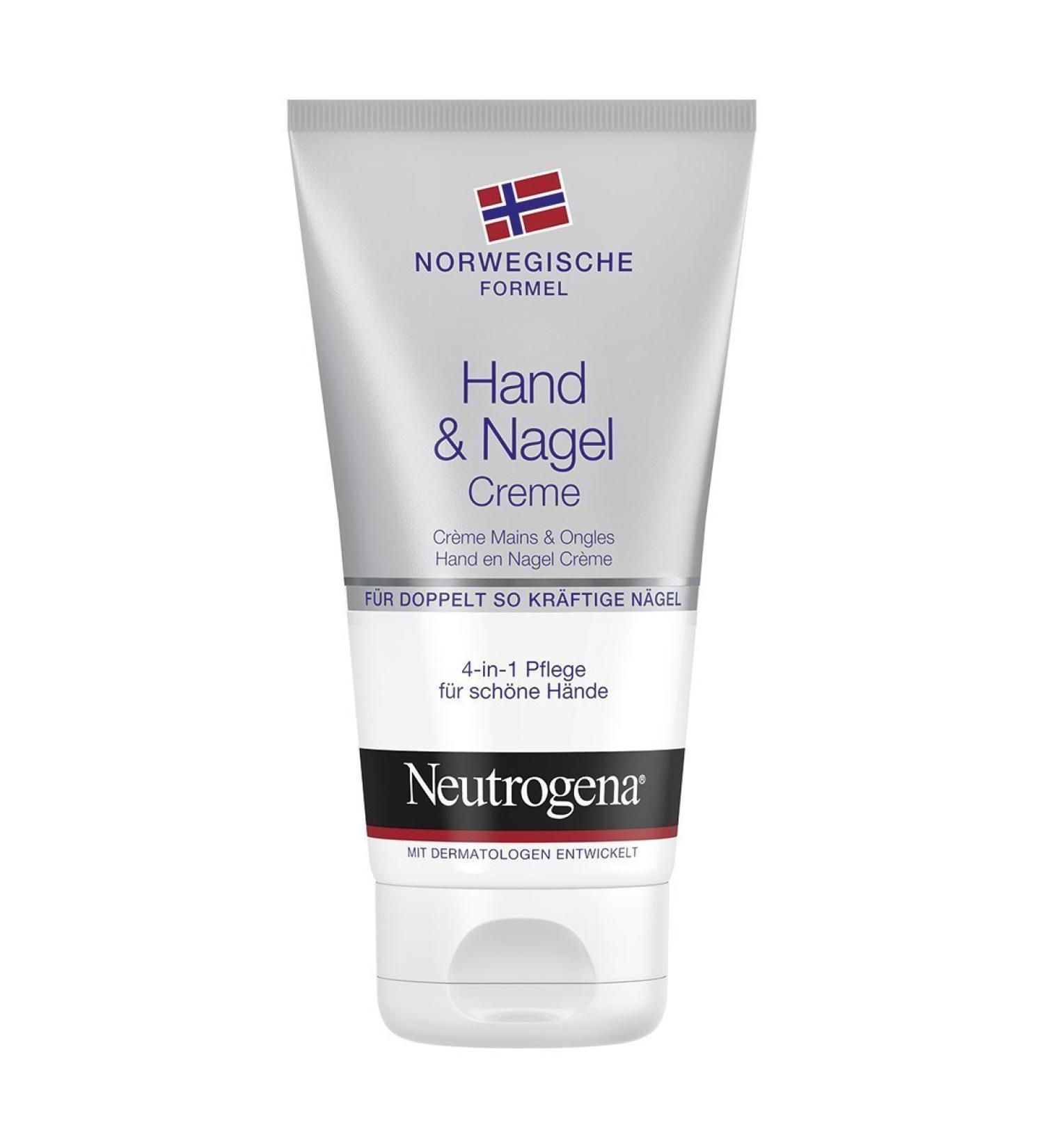 Neutrogena Hand & Nail Cream with 4 in 1 care for beautiful hands Content: 75ml