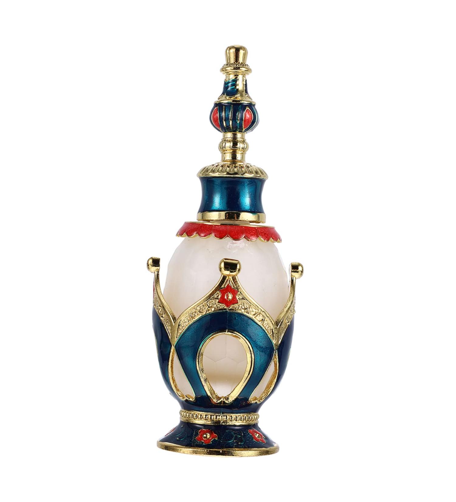 HAPINARY Perfume Bottle Essence Bottle Arabian Perfume Travel Decor Refillable Essential Oil Bottle Mermaid Party Decorations Spray Mist Bottle Vintage Victoria Miss Glass Bottle Filling 25 ml Blue - Buy Online on SooperMarket.com