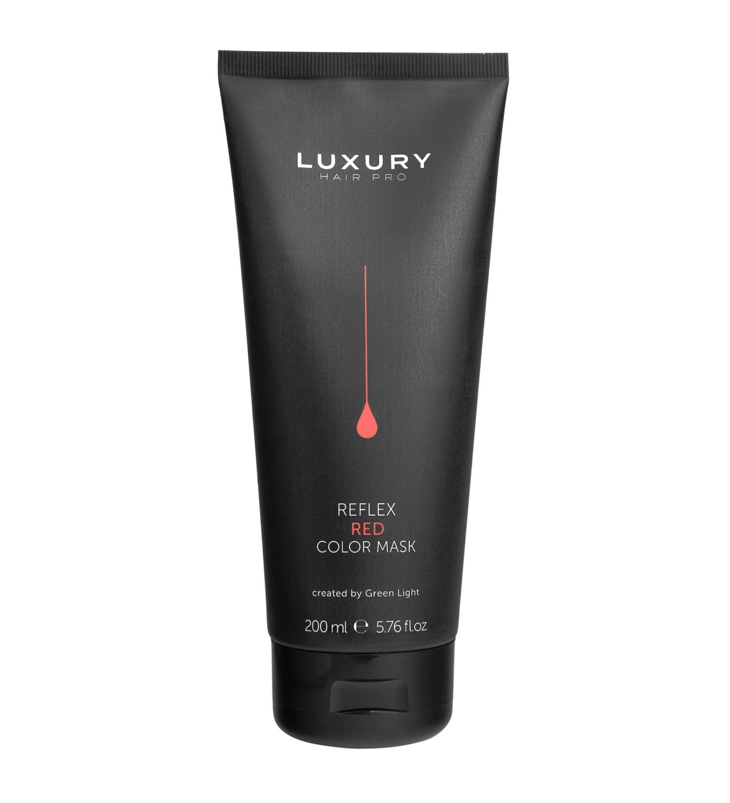 Luxury Reflex Color Mask 200ml - Red: Intense Color Boost for Vibrant Hair - Buy Online on SooperMarket.com