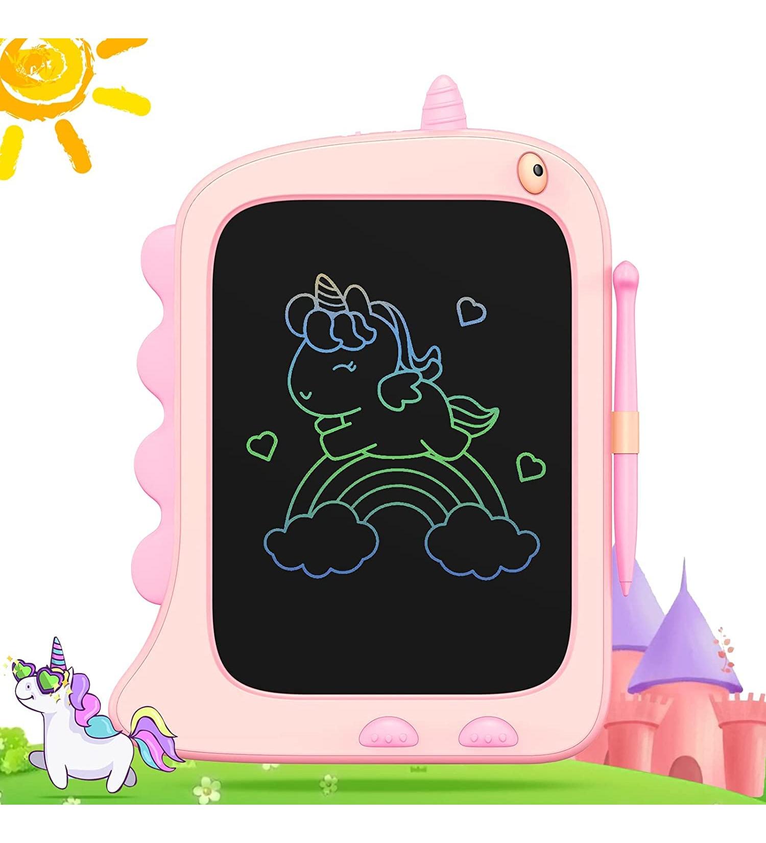 Orsen LCD Writing Board for Kids - 8.5-Inch Colorful Screen Ideal Birthday & Christmas Unicorn Gifts for Girls Ages 3-8 (Pink) - Buy Online on SooperMarket.com