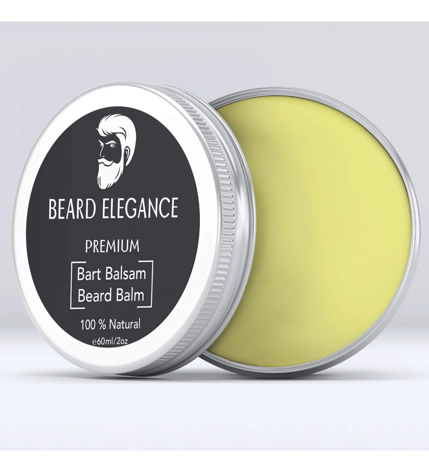 Bearance Elegance Beard Balm - Premium Beard Care | 100% Natural Balm & Wax | Stops Itching Softens & Tames Your Beard - Buy Online on SooperMarket.com