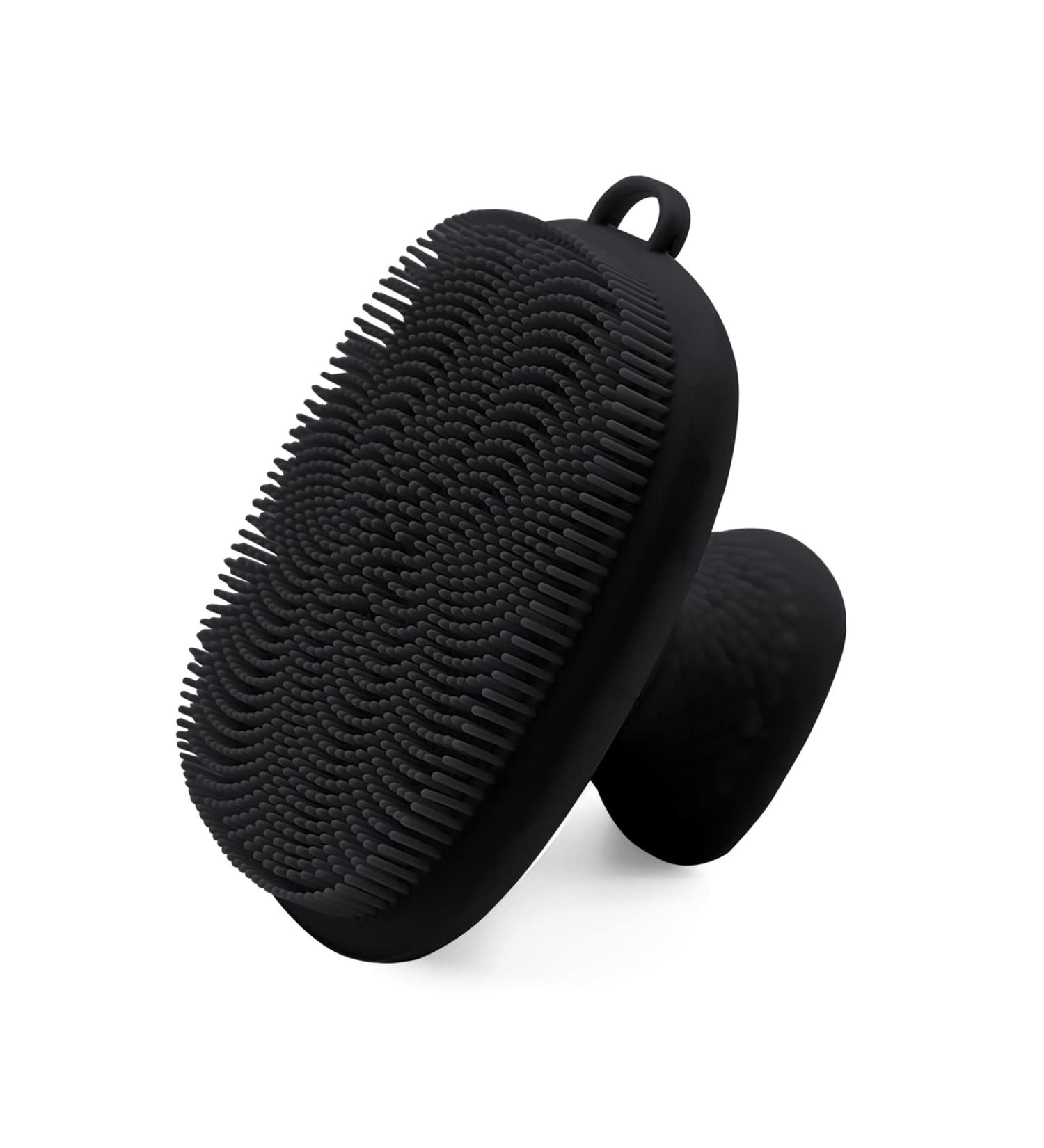 INKERLEE Silicone Face Scrubber Exfoliator Brush - Gentle Manual Facial Cleansing Brush for Women and Men - Buy Online on SooperMarket.com