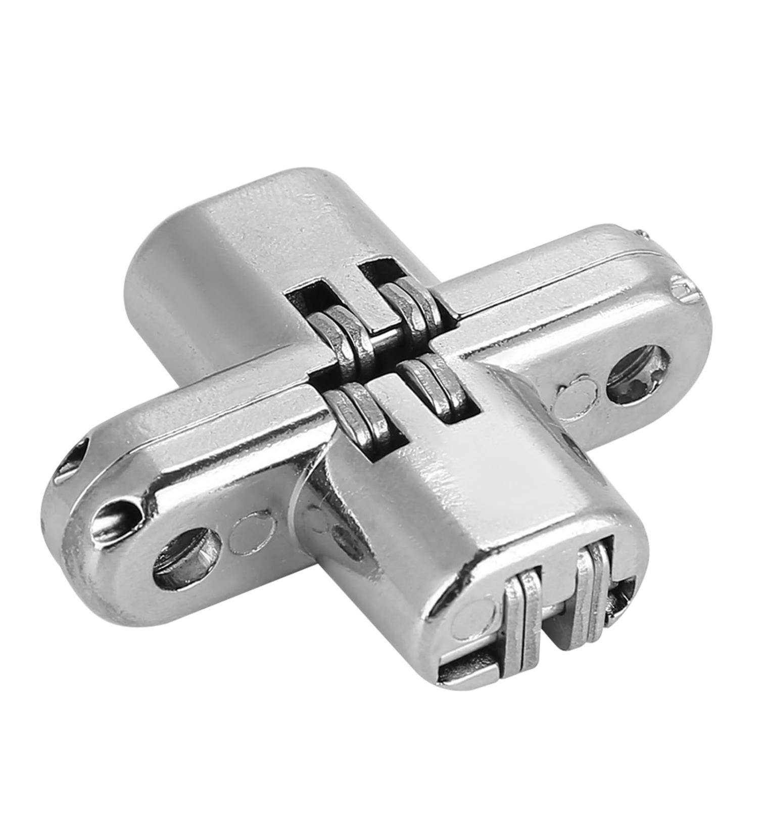 Buy Invisibly Hidden Cross-Covered Sensory Necklace - White Hinges Cabinet Fittings & Toddler Bite Ring Pearl Door Hinge | Silver XS (S) - International Shipping Available - Buy Online on SooperMarket.com