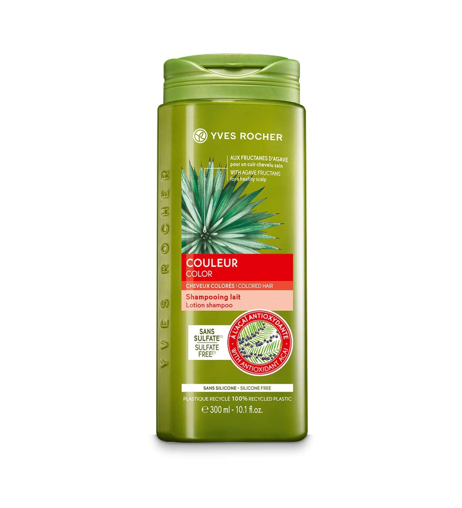 Yves Rocher Color Lotion Shampoo for Color-Treated Hair 10.1 Oz | Nourish & Protect Color Buy Now - Buy Online on SooperMarket.com