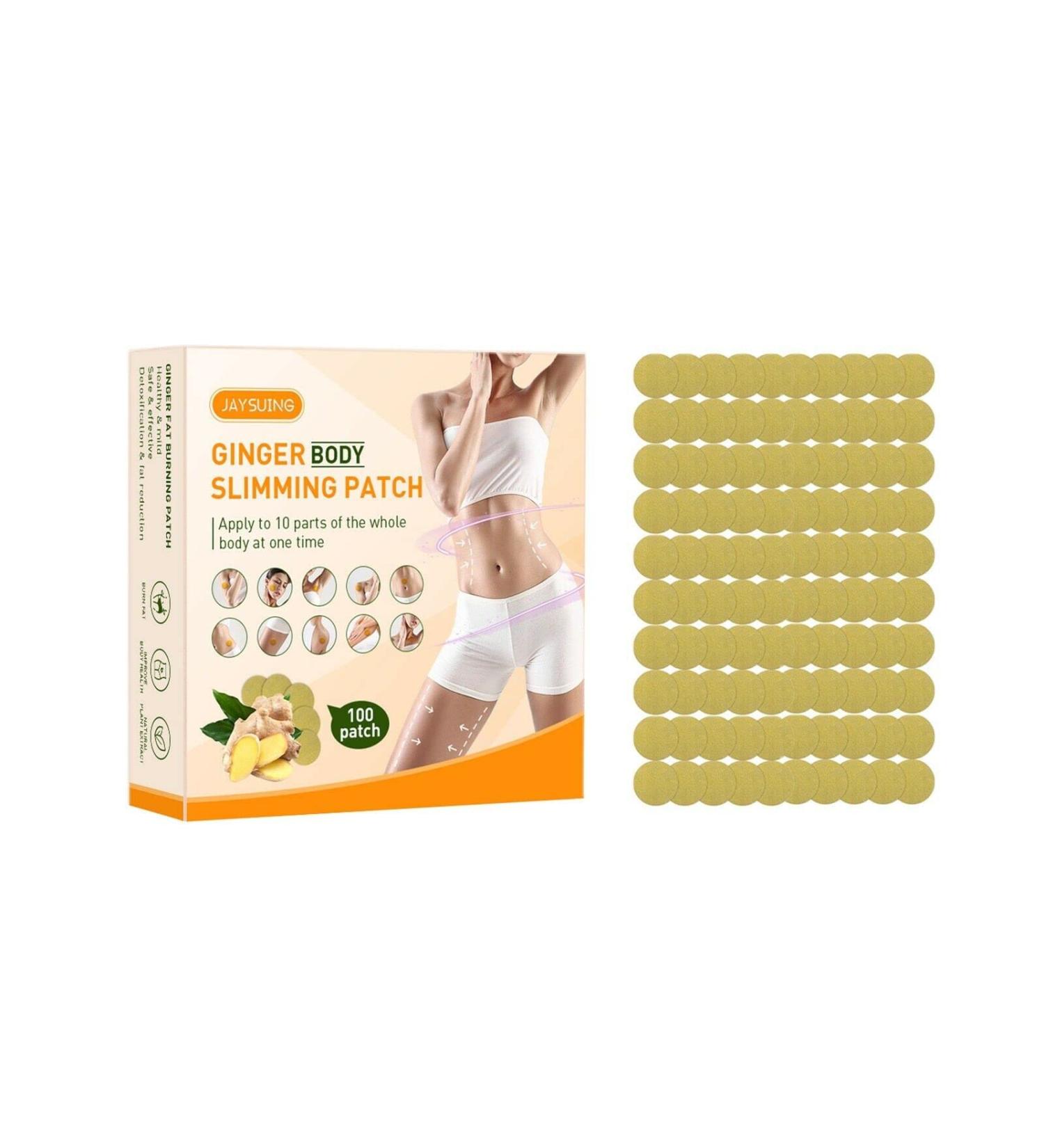 JIAWEIIY Patch Quick Slimming Patch Belly Slim Patch Abdomen Burning Fat 100Pcs - Buy Online on SooperMarket.com