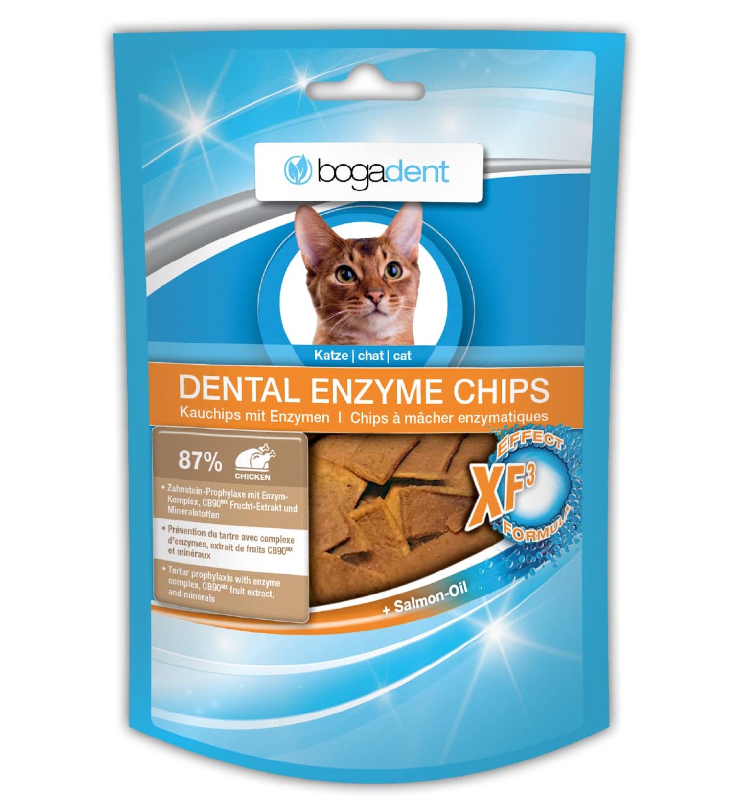 Bogar AG Bogadent Dental Enzyme Chips for Cats 50 g - Buy Online on SooperMarket.com
