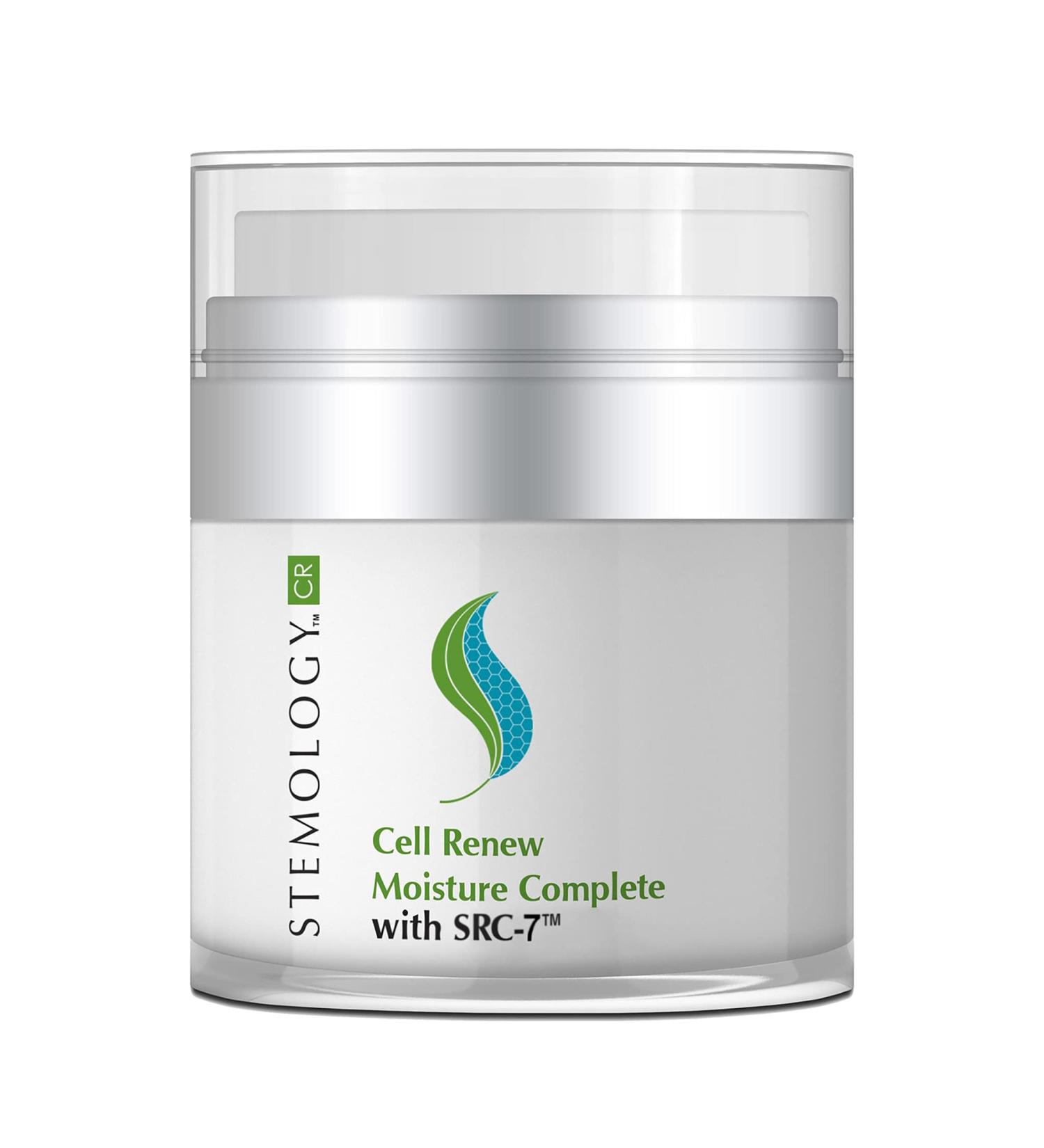 All-Natural Daily Hydrating Face Moisturizer with Hyaluronic Acid + Patented SRC-7 Skin Cell Renewing Technology for Anti-Aging Wrinkles and Fine Lines (1.76 oz.)