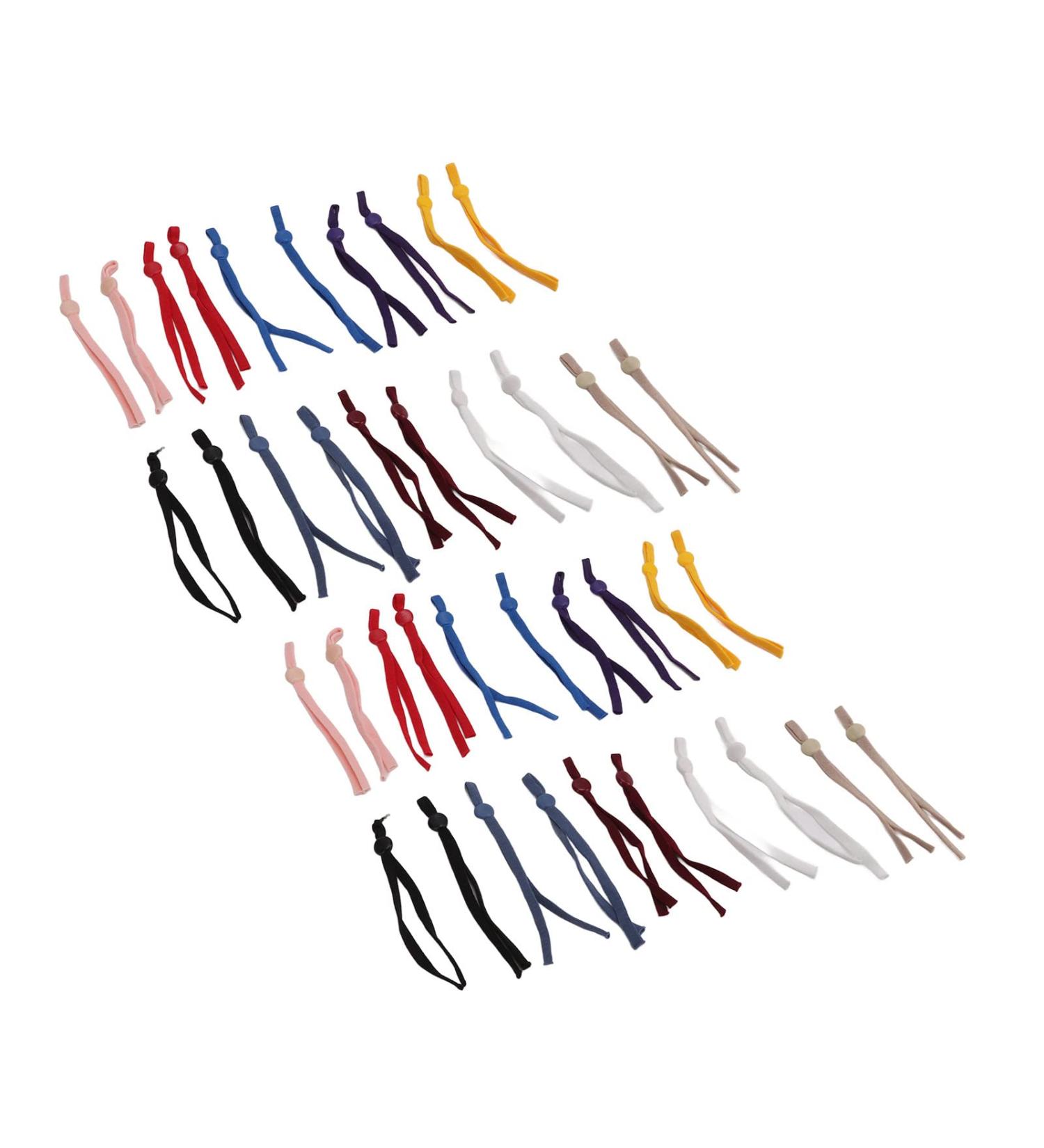 Adjustable Elastic Face Mask Straps - Comfortable DIY Sewing Supplies for Handmade Masks - Buy Online on SooperMarket.com