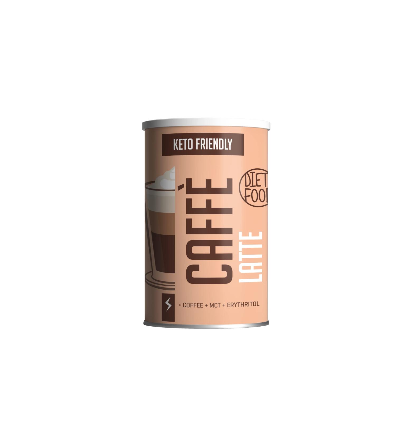 Buy Keto Coffee Latte 300g - Low Carb Instant Fat Drink with MCT Oil & Erythritol | Ideal for Keto Diet | International Shipping Available - Buy Online on SooperMarket.com