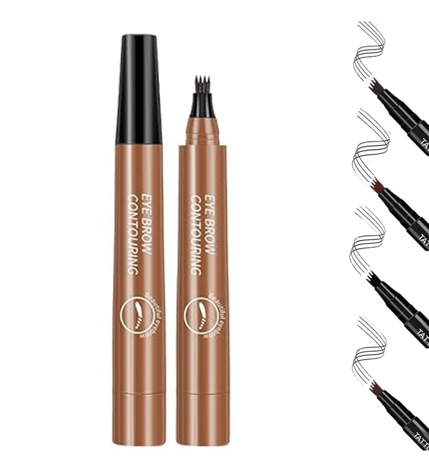 Waterproof Natural Eyebrow Pencil Precision Eyebrow Pencil Natural Fine Stroke Microblade Eyebrow Pencil Create Natural Eyebrows Easily Beautiful and Long-Lasting Waterproof Eyebrow Pencil Light Brown - Buy Online on SooperMarket.com
