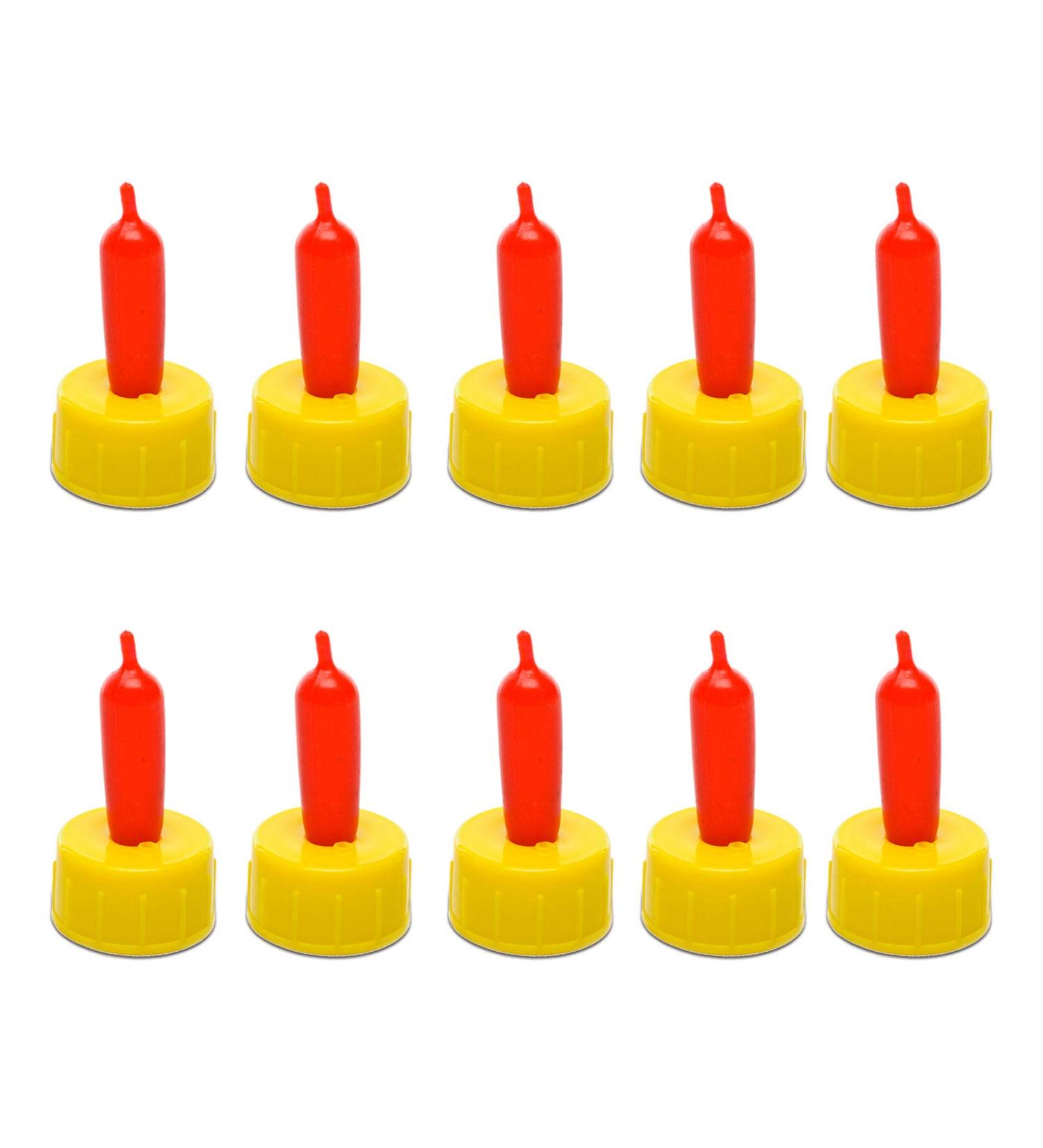 10 PCS Pritchard Nipples for Small Animals - Soft Rubber Milk Drink Nipple for Feeding Sheep, Goat, Lamb, Pup, Dog, Kids - Buy Online on SooperMarket.com