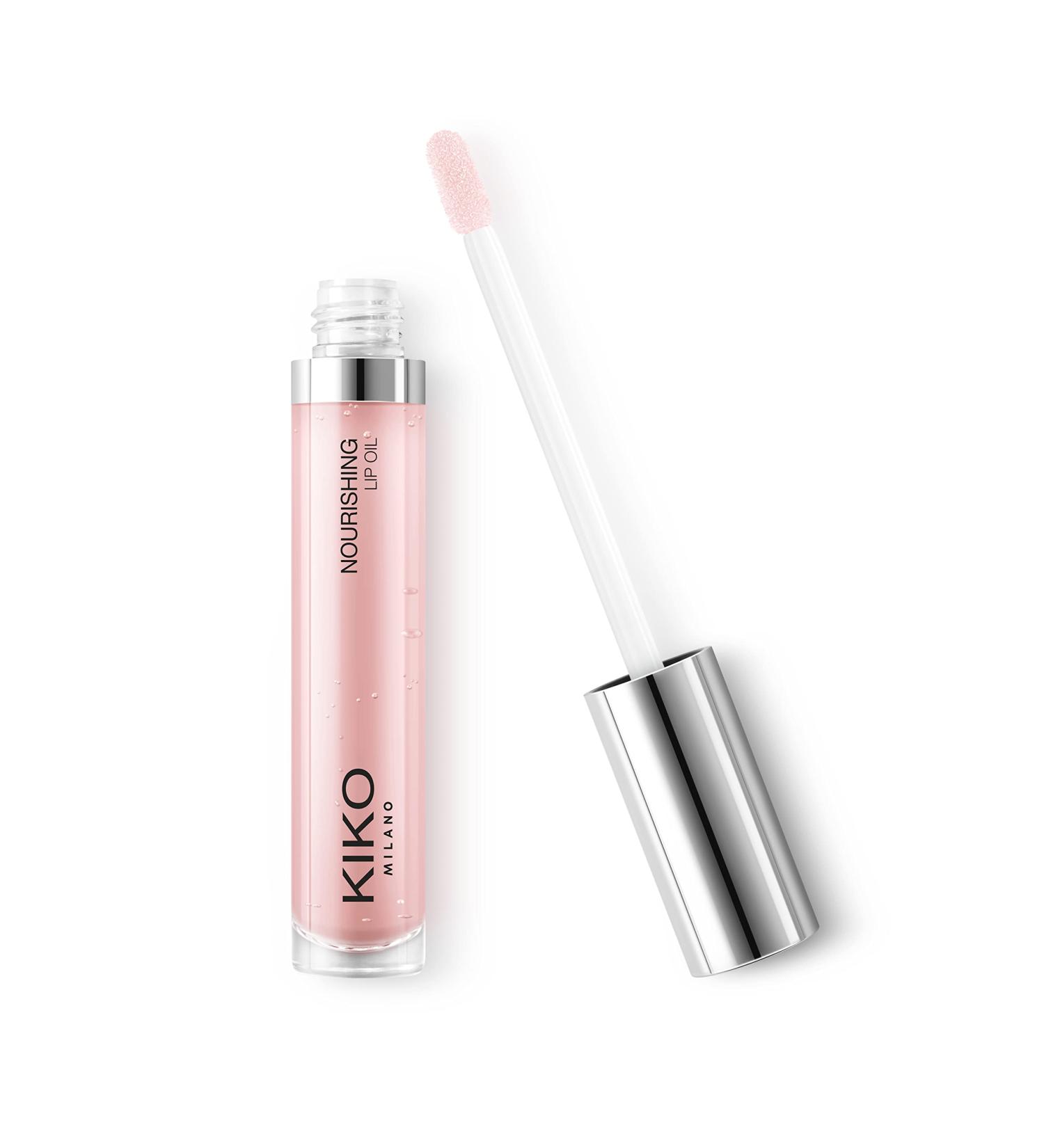 KIKO Milano Nourishing Lip Oil 01 | Nourishing moisturising lip oil 01 Soft Rose 1 piece (1 pack)