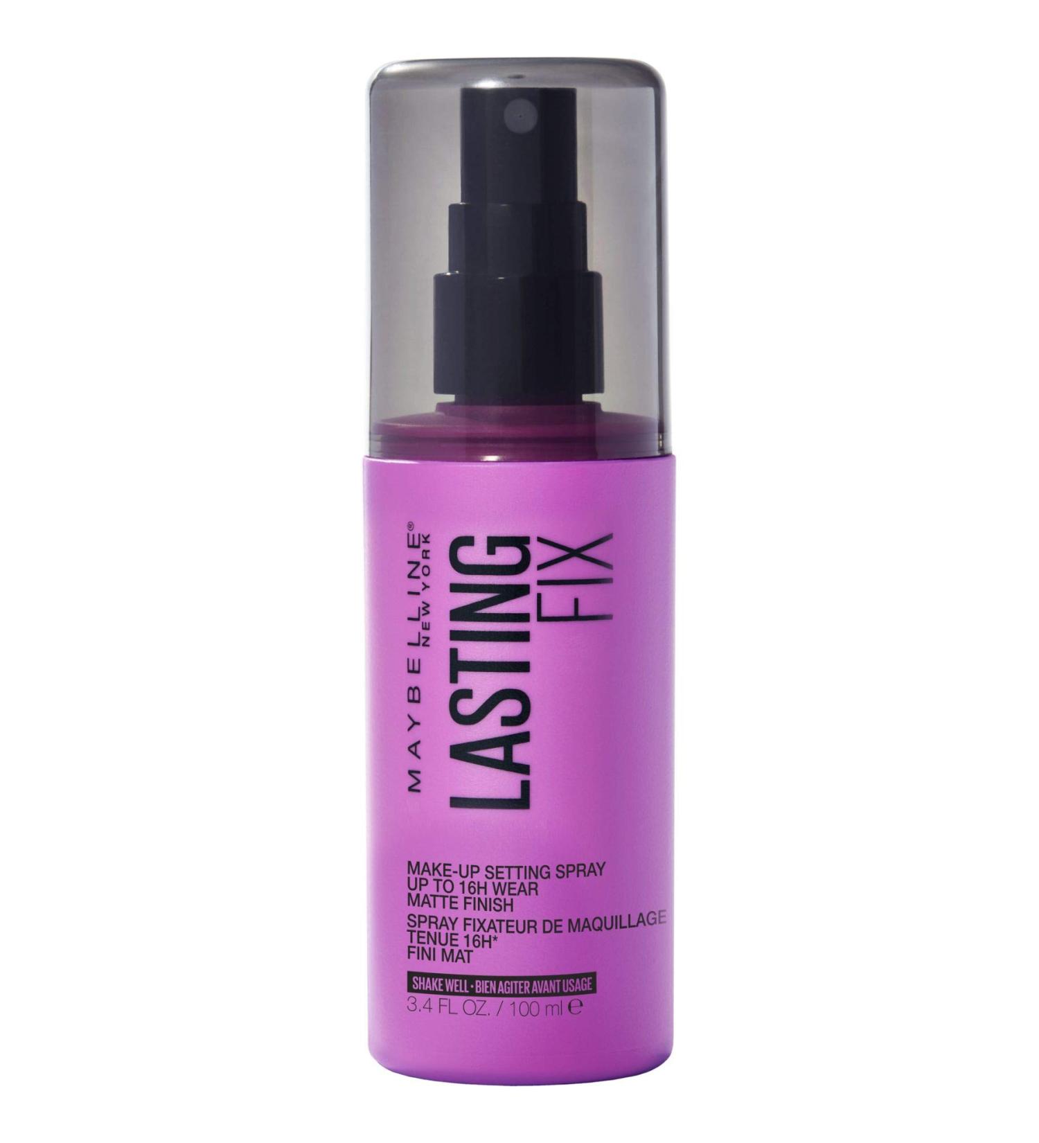 Maybelline Lasting Fix Matte Finish Makeup Setting Spray 100 Clear - Long-lasting Formula for Flawless Makeup - Buy Online on SooperMarket.com