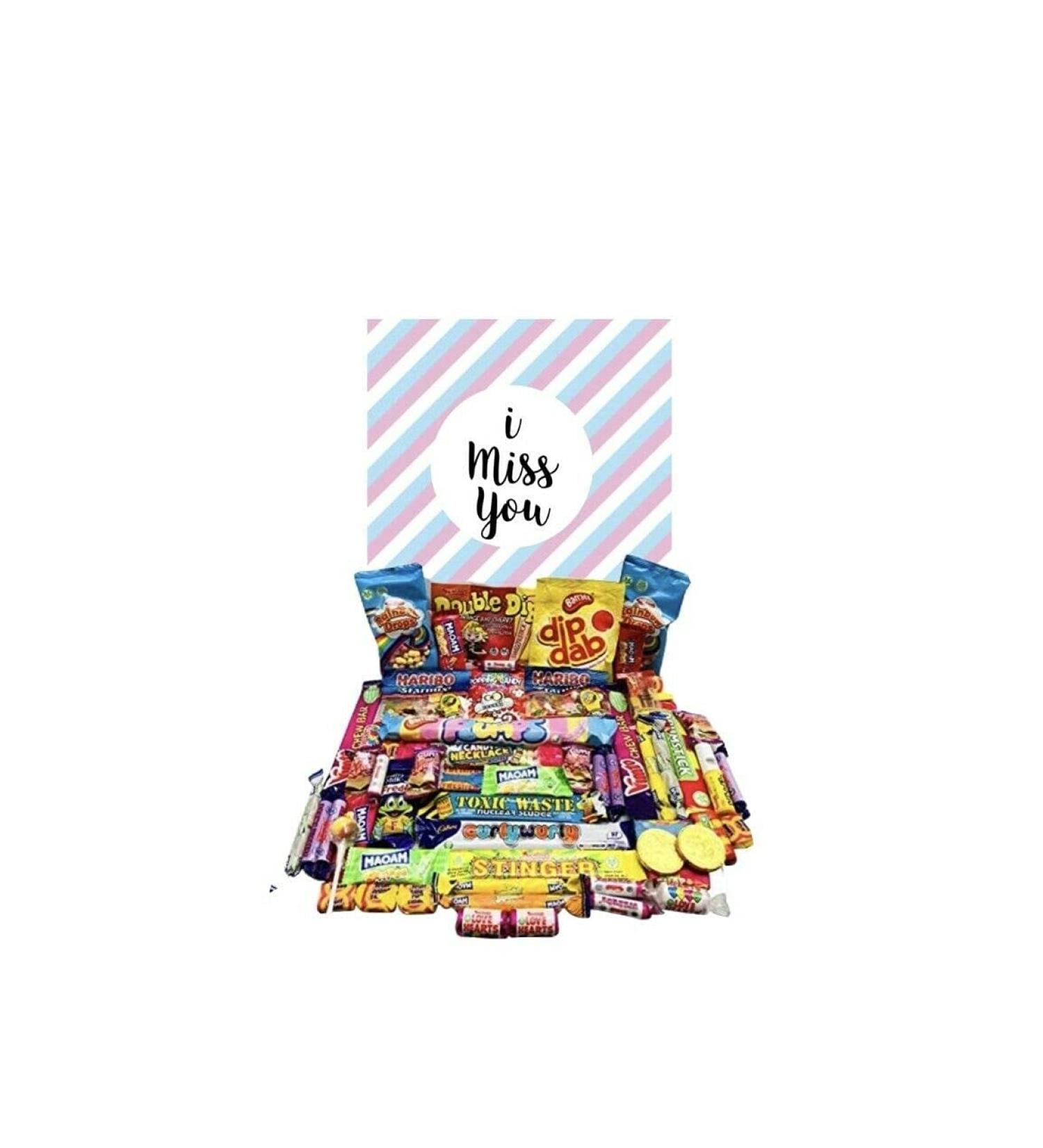 Miss You Pick N Mix Ultimate Retro Sweet Box Candy Hamper - Buy Online on SooperMarket.com