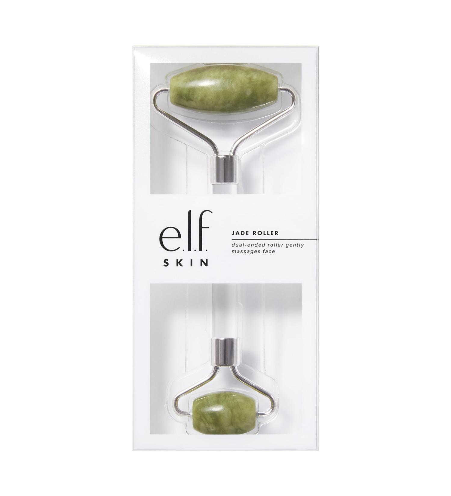 e.l.f. SKIN Jade Roller - Facial Roller for Massaging & Soothing Skin | Boost Vitality & Destress | International Shipping Available - Buy Online on SooperMarket.com
