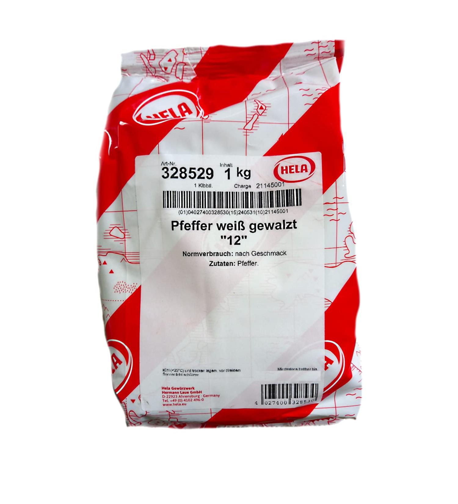 Buy Hela White Pepper Crushed 1kg - Premium Quality | International Shipping Available - Buy Online on SooperMarket.com
