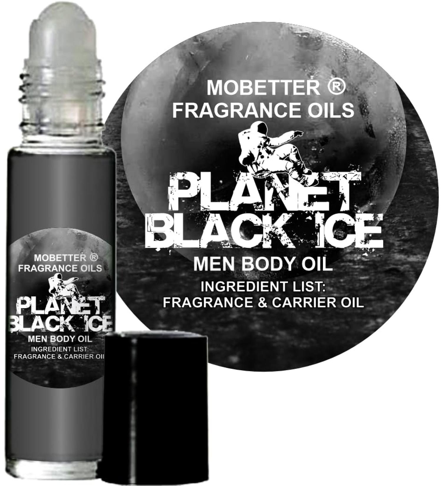Planet Black Ice Men Fragrance Body Oil