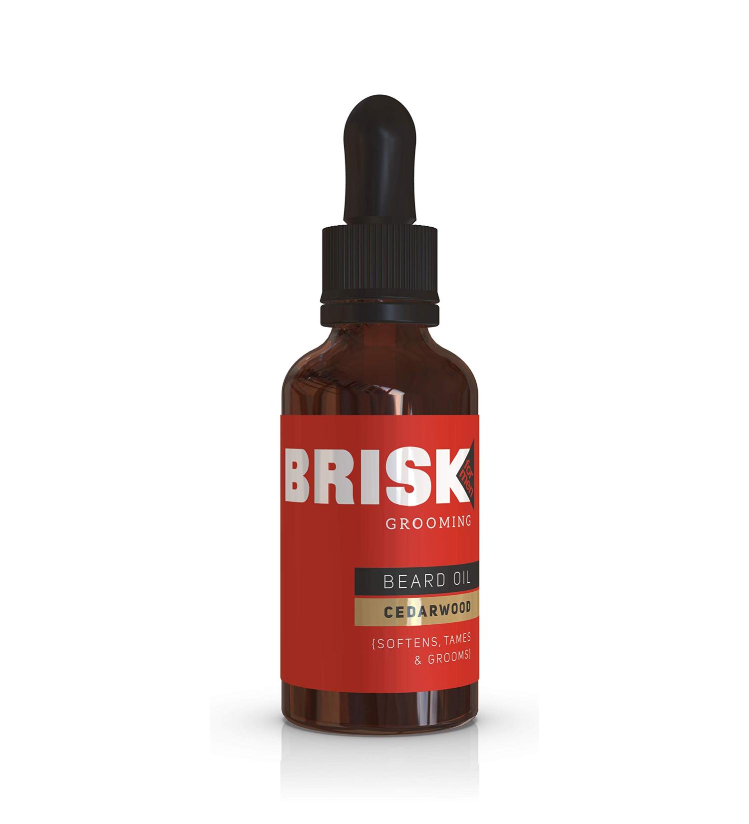 Brisk Cedar Wood Bears Oil 50ml - Premium Natural Fragrance for Men | International Shipping Available - Buy Online on SooperMarket.com