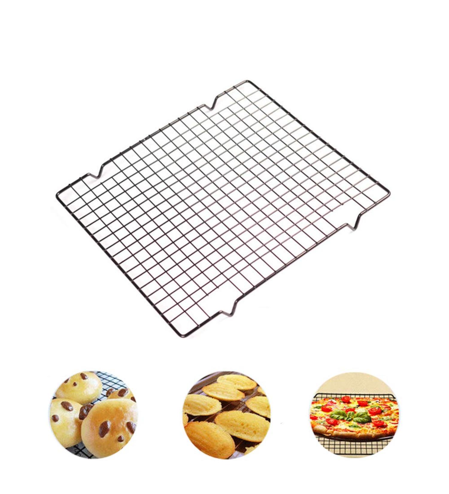 Nonstick Metal Cake Cooling Rack 10x11 - Rust-Proof Baking Tool - Buy Online on SooperMarket.com