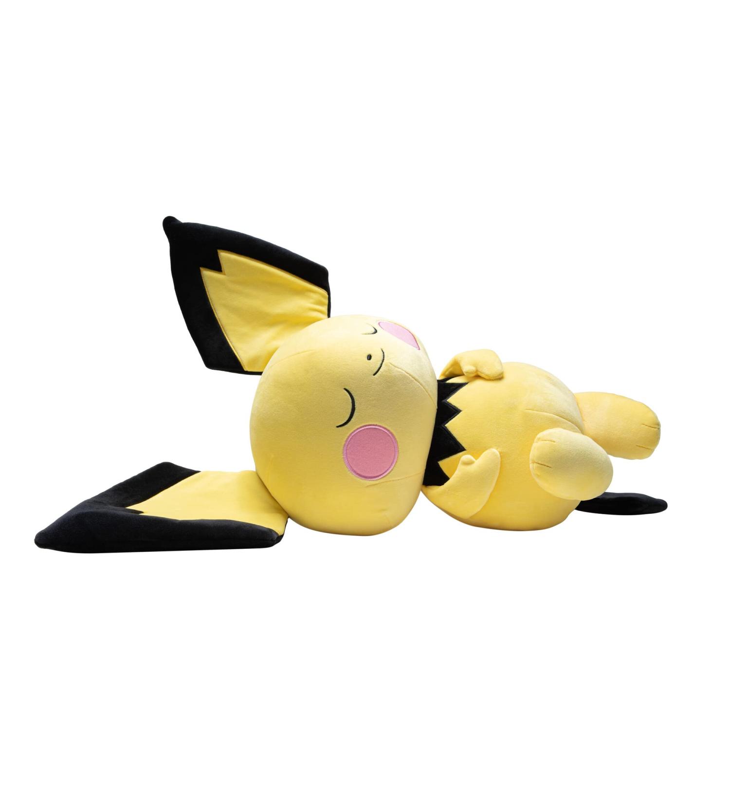 Pok mon PKW3113 Official 18-inch Pichu Plush Toy - Premium Quality, Ultra-Soft, Perfect for Playing & Displaying - Buy Online on SooperMarket.com