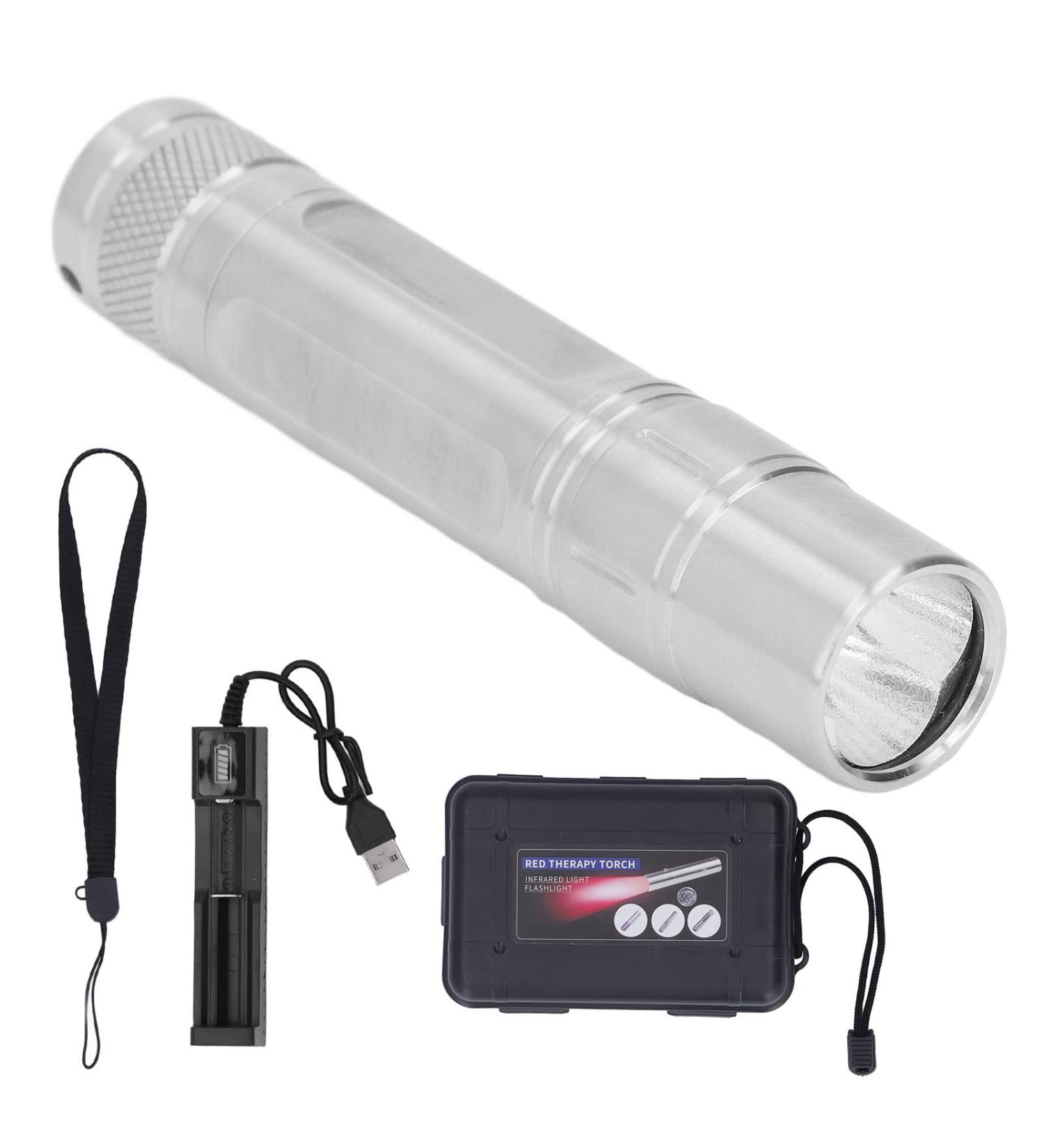 Xcello Therapy Flashlight with 630nm 660nm and 850nm Wavelengths for and Body Recovery - Buy Online on SooperMarket.com