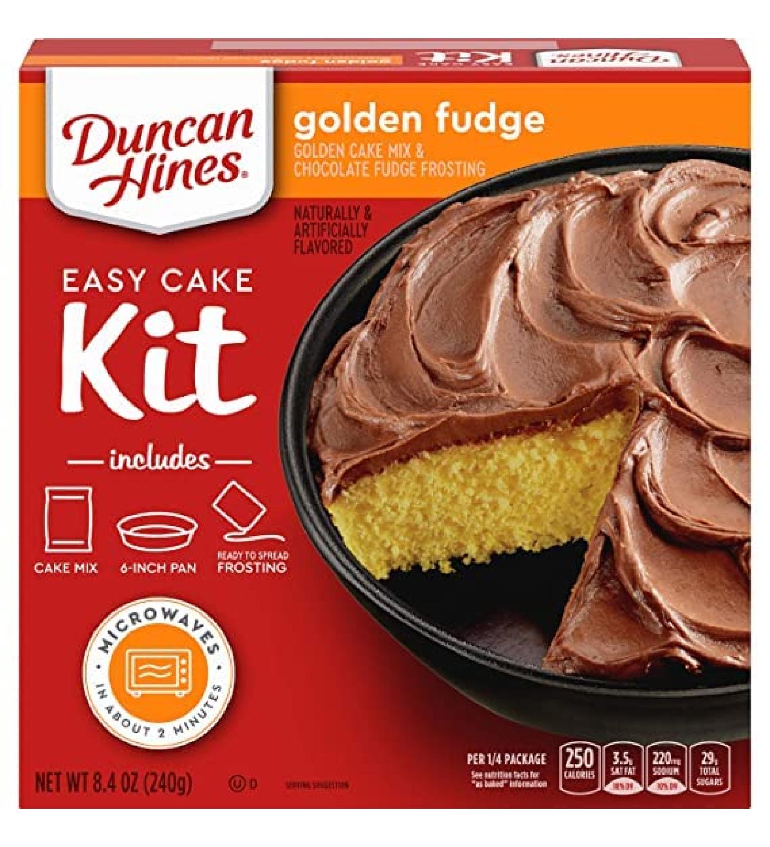 Duncan Hines Golden Fudge Easy Cake Kit - Buy Online on SooperMarket.com