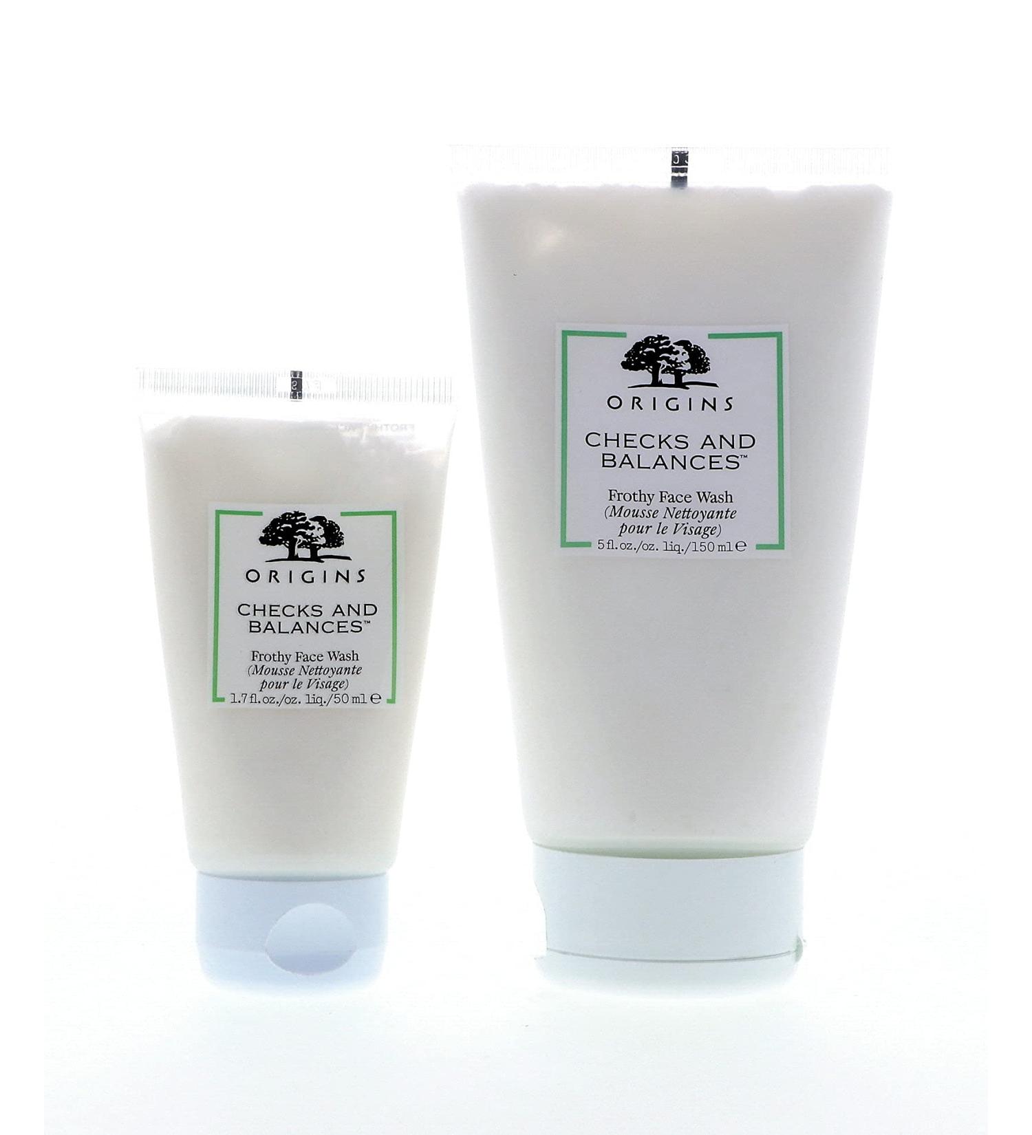 Shop Origins Checks and Balances Frothy Face Wash 1.7oz - International Shipping Available - Buy Online on SooperMarket.com