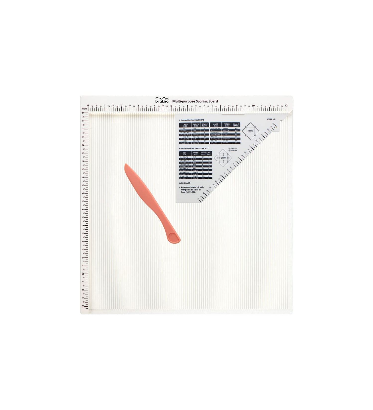 Bira Craft 12 X 12 inch Multi-Purpose Scoring Board & Score and Fold Tool (Scoring Board) - Buy Online on SooperMarket.com