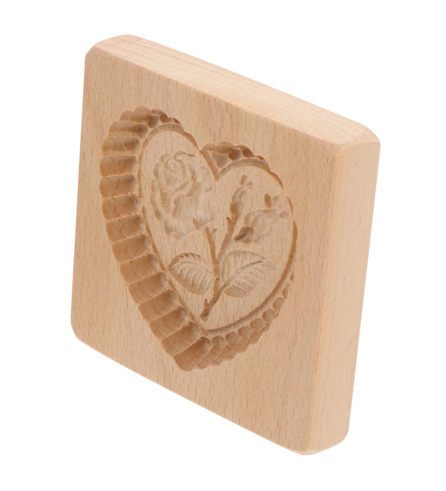 1pc Biscuit Mold Biscuits Embossing Baking Tool Creative Cookie Mold Biscuit Baking Mold Kitchen Cookie Mold Fondant Mold Kitchen Utensil Modeling Log Kitchen Supplies 10X10X2CM Rose - Buy Online on SooperMarket.com