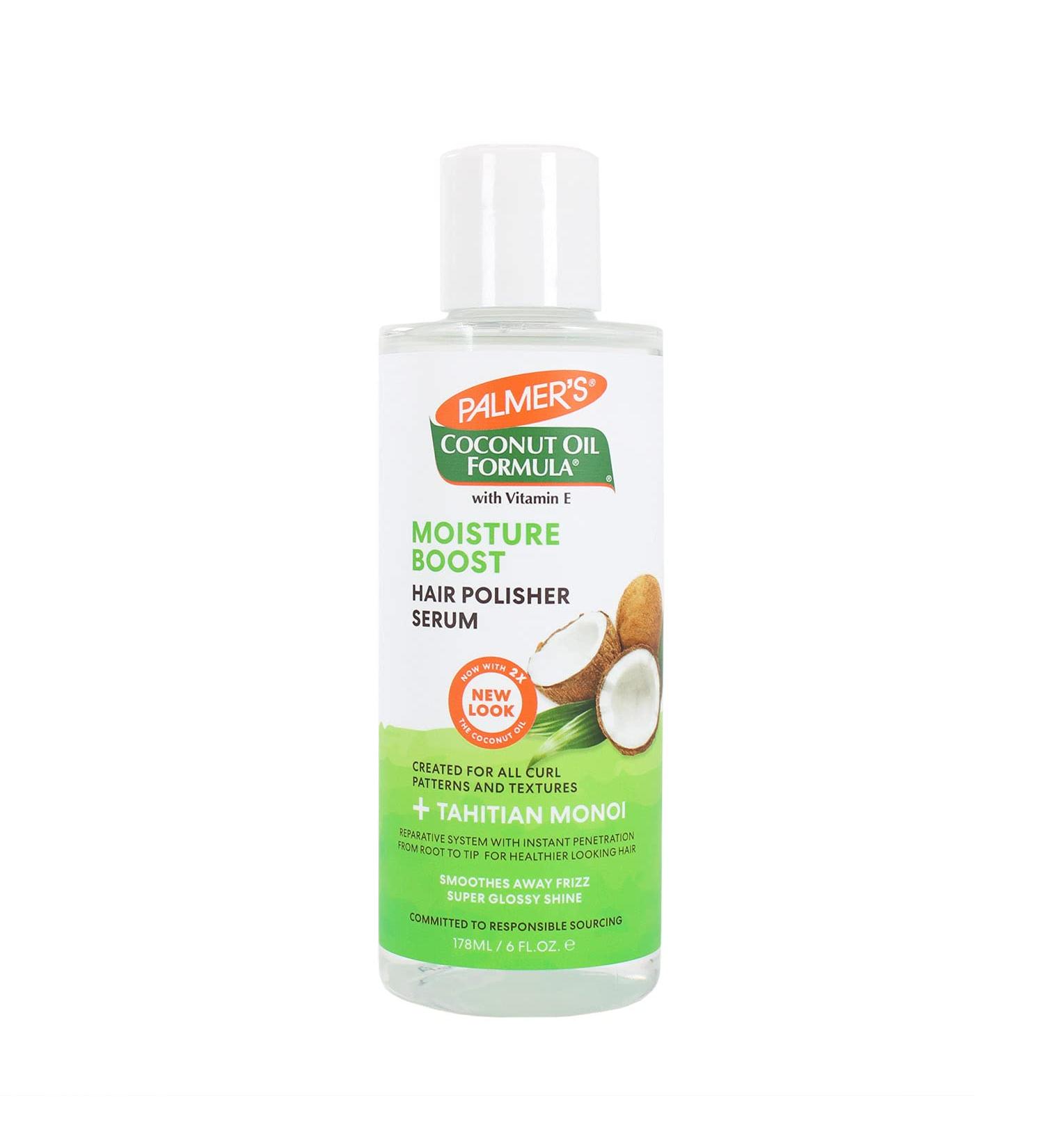 Palmer's Coconut Oil Hair Polisher Serum 6 fl oz - Nourishing Shine & Frizz Control - Buy Online on SooperMarket.com