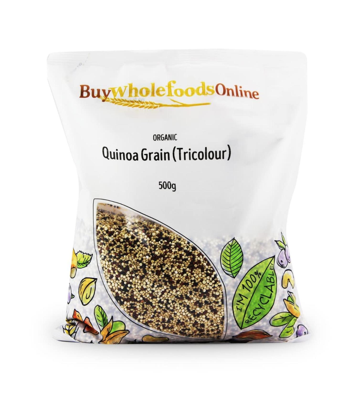 Organic Quinoa Grain (Tricolour) 500g (BWFO)