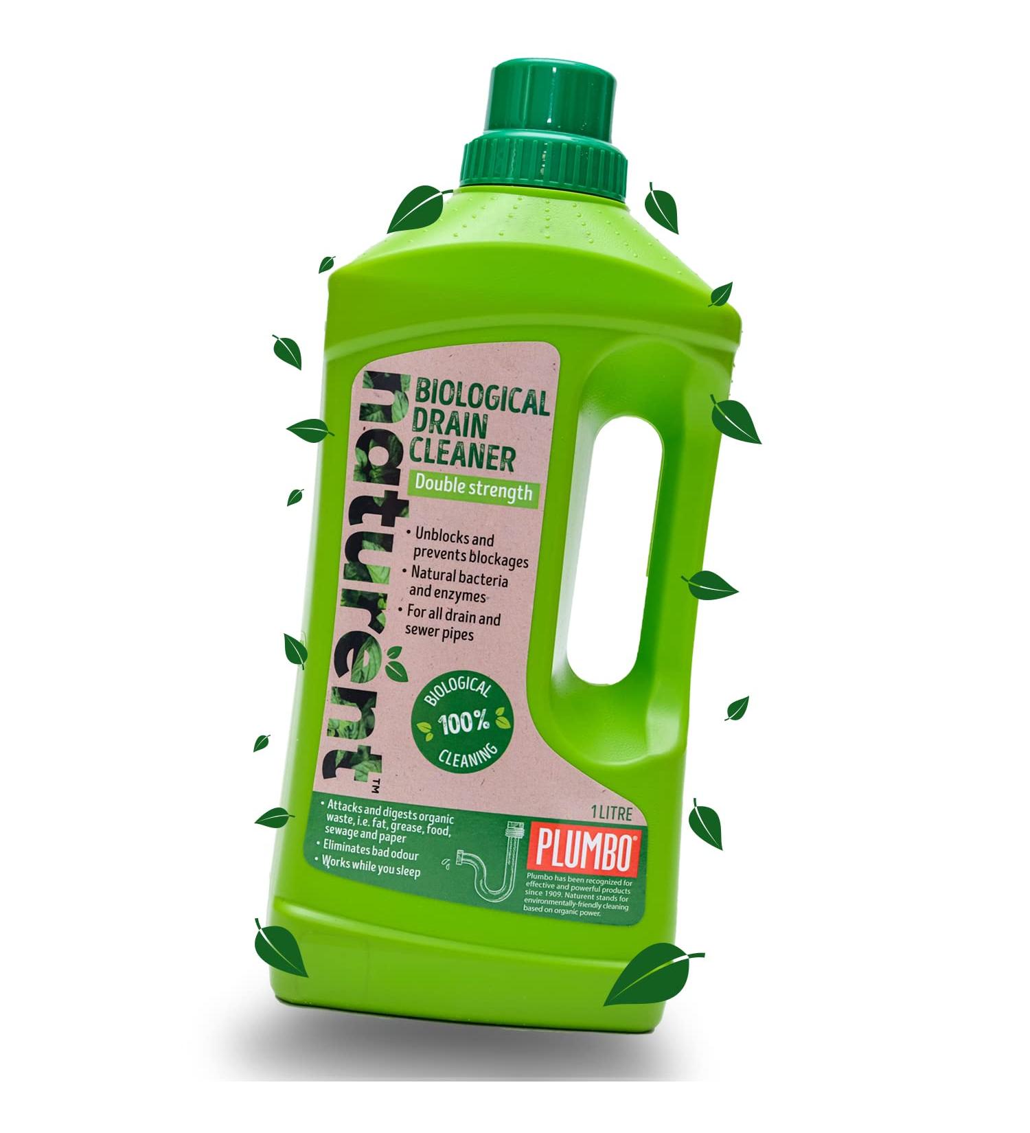 Eco Drain Cleaner from Plumbo - Safe and Effective Probiotic & Enzyme Formula for Mild to Moderate Blockages Non-Toxic and Eco-Friendly Breaks Down Grease and Organic Waste Odour Neutralizer 1 L - Buy Online on SooperMarket.com