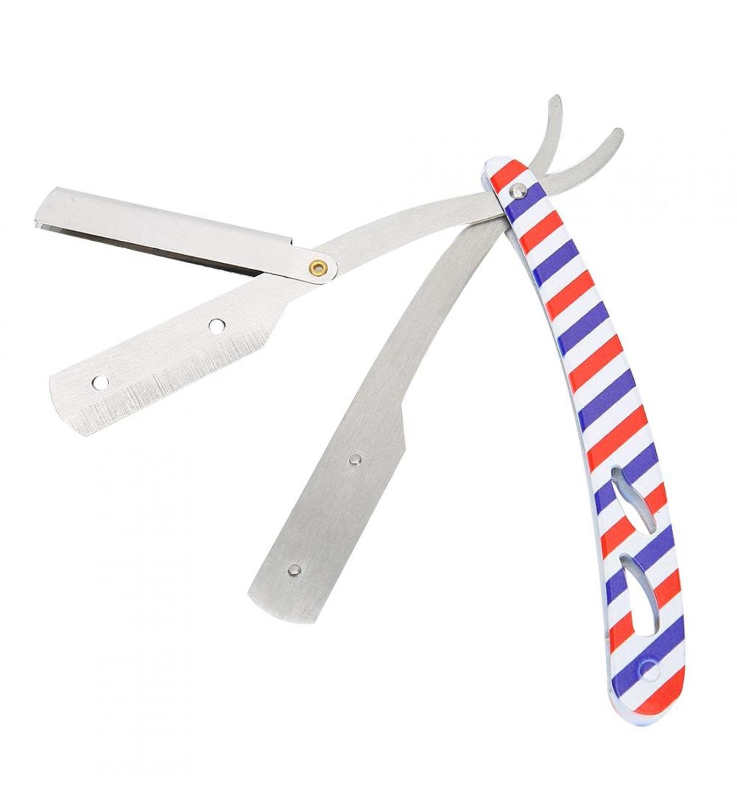Stainless Steel Foldable Men Manual Hair Shaver Facial Care Tool Pr Beard Shaver Rotary ShaverMen