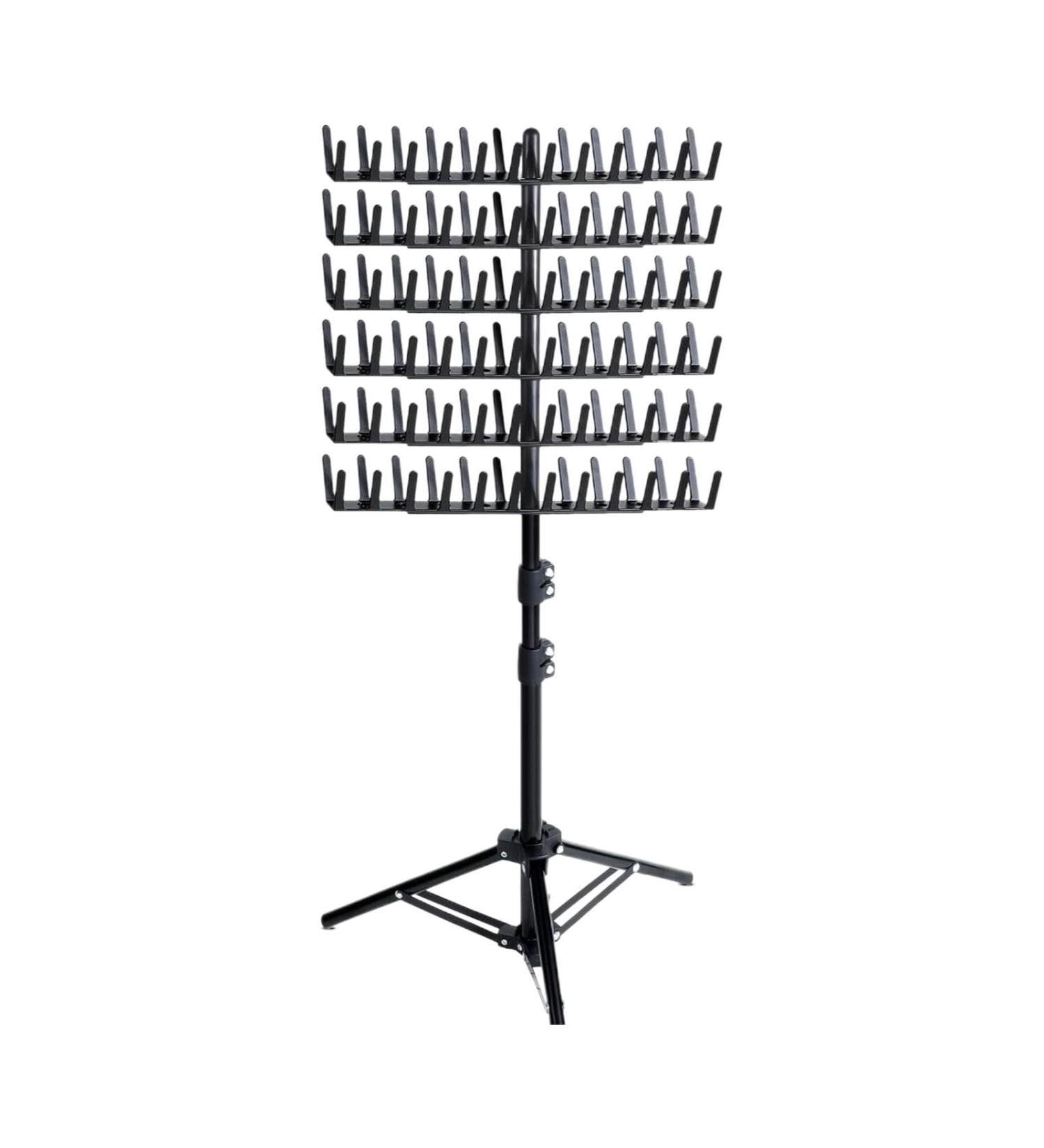 predolo Braiding Hair Rack Standing Standing Braid Rack 144 Pegs Double Sided Standing Hair Stand for Braiders Hairstylists black - Buy Online on SooperMarket.com