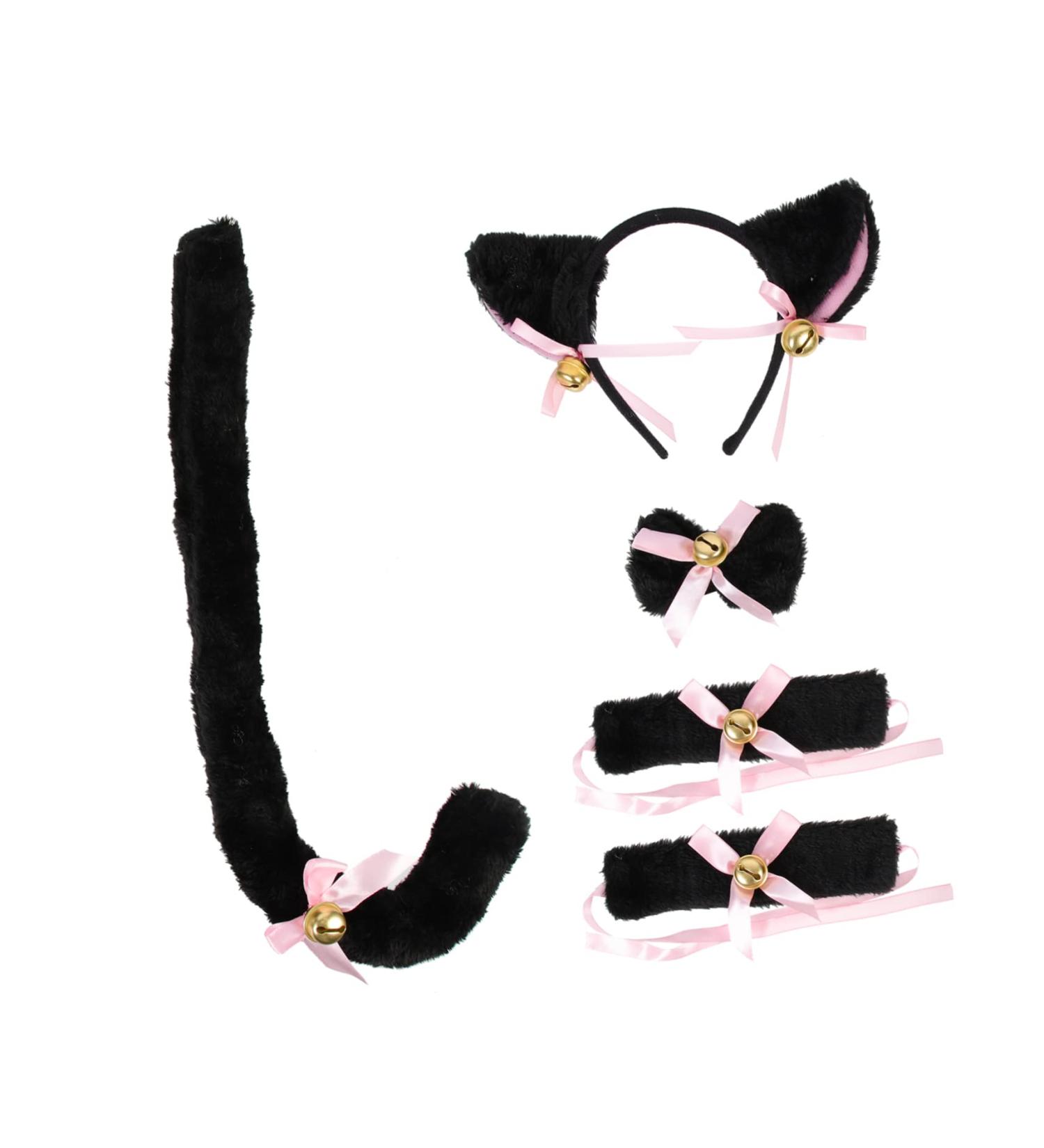 PLAFOPE 1 Set Cat Ears Headband Animals Ear Headband Animals Tail Prop Animal Cosplay Accessories Festival Tail Decor Costume Party Prop Party Decors Dress up Costume Animal Ear Hairband - Buy Online on SooperMarket.com