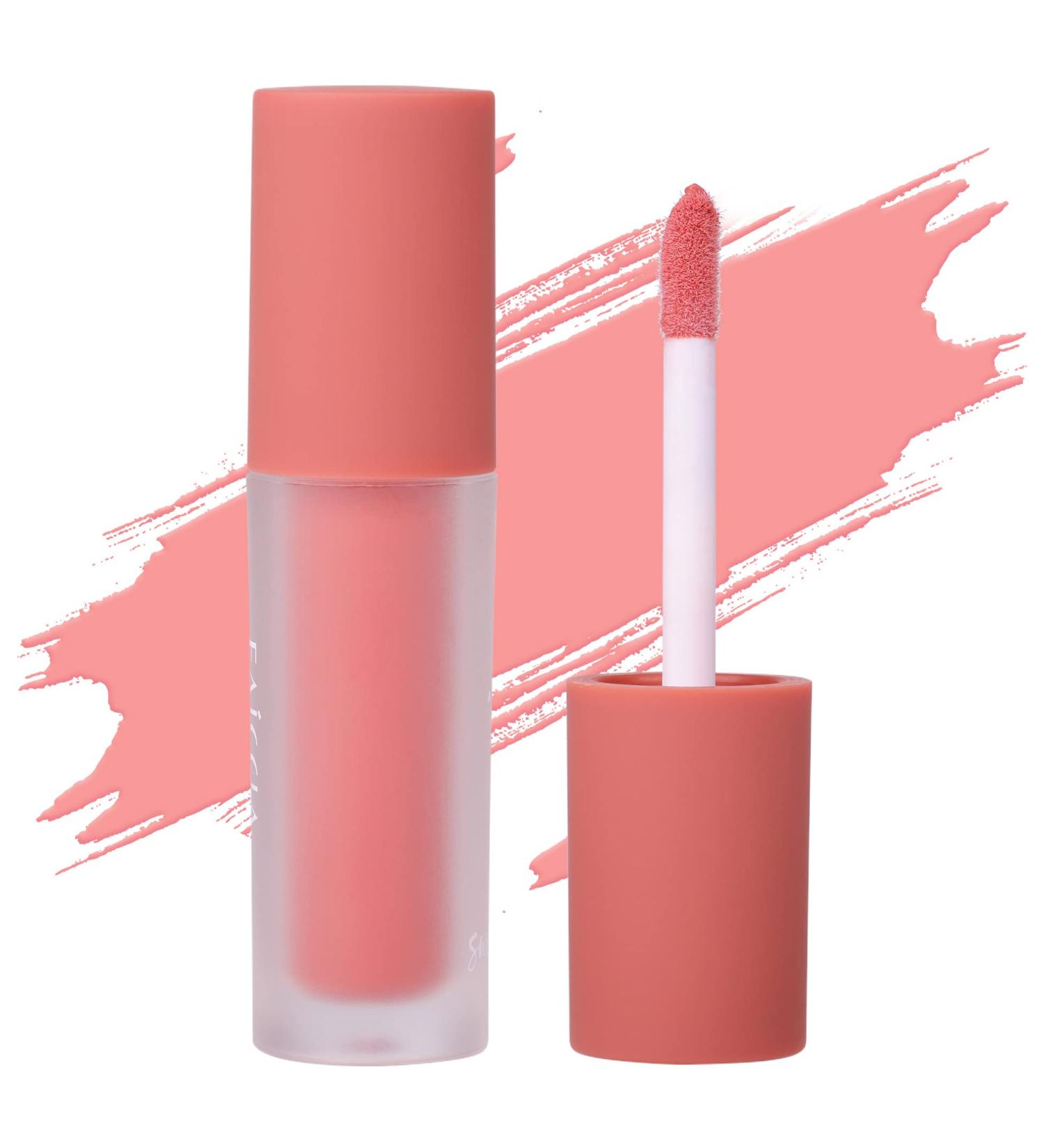 Wiwoseo Korean Liquid Blush - Cream Blush & Highlighter for Natural Look (Peach Pink) - Buy Online on SooperMarket.com