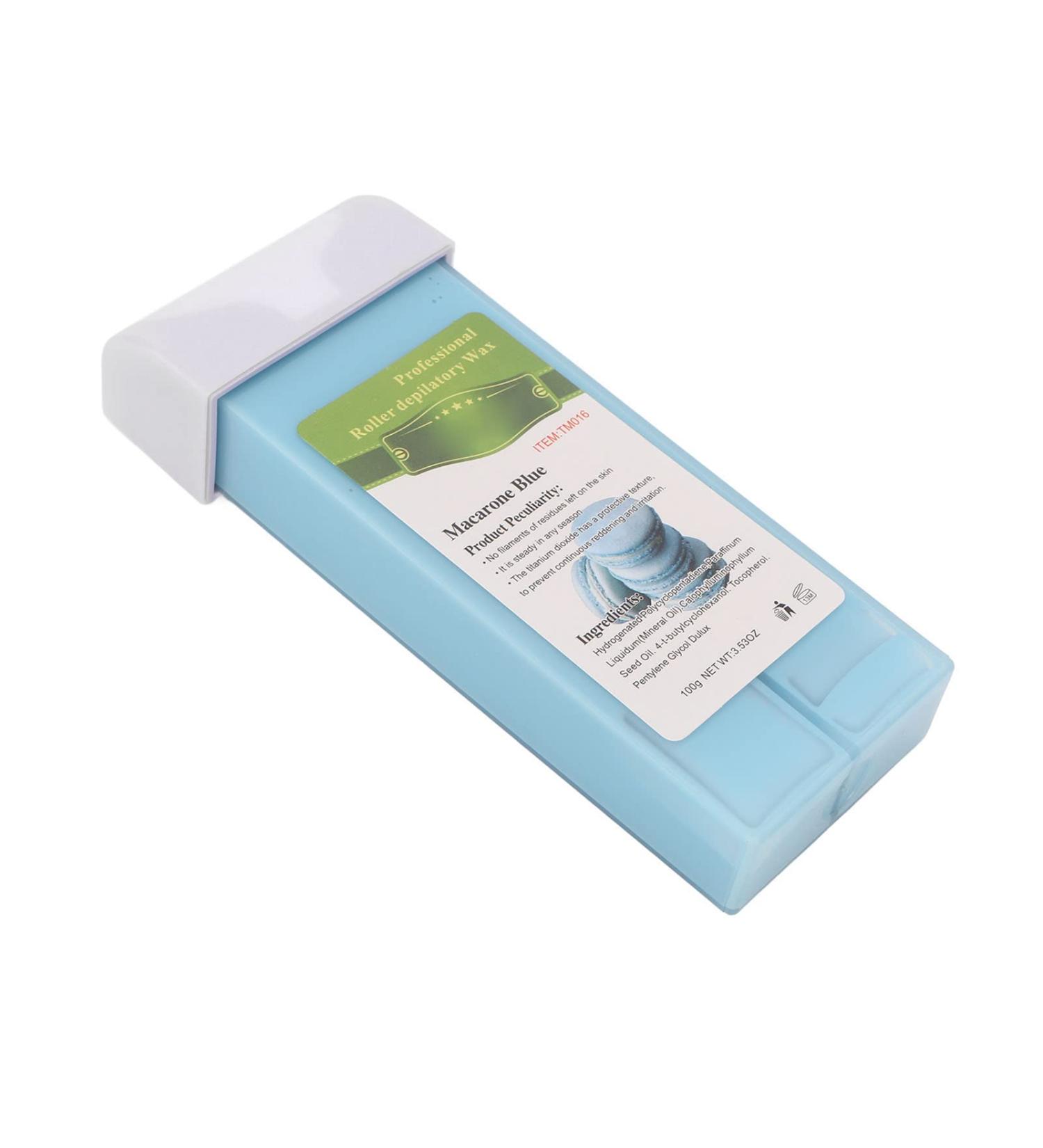 Roll-On Guard Cartridge - Fast Hair Removal Safe & Gentle Portable Design for Arms Legs Armpits Bikini Zone & Back - Blue - Buy Online on SooperMarket.com